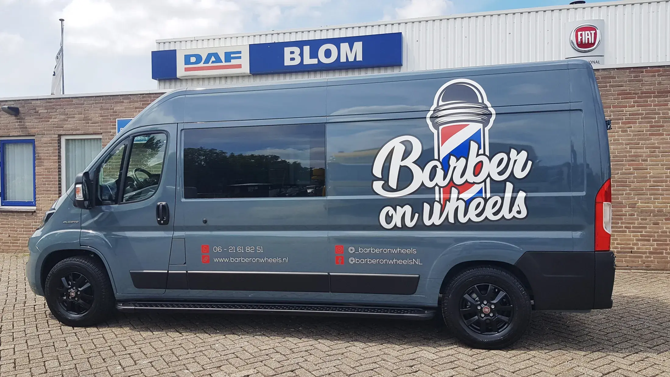 Barber on Wheels -Fiat Ducato L3H2 - Blom-DSW Zoeterwoude