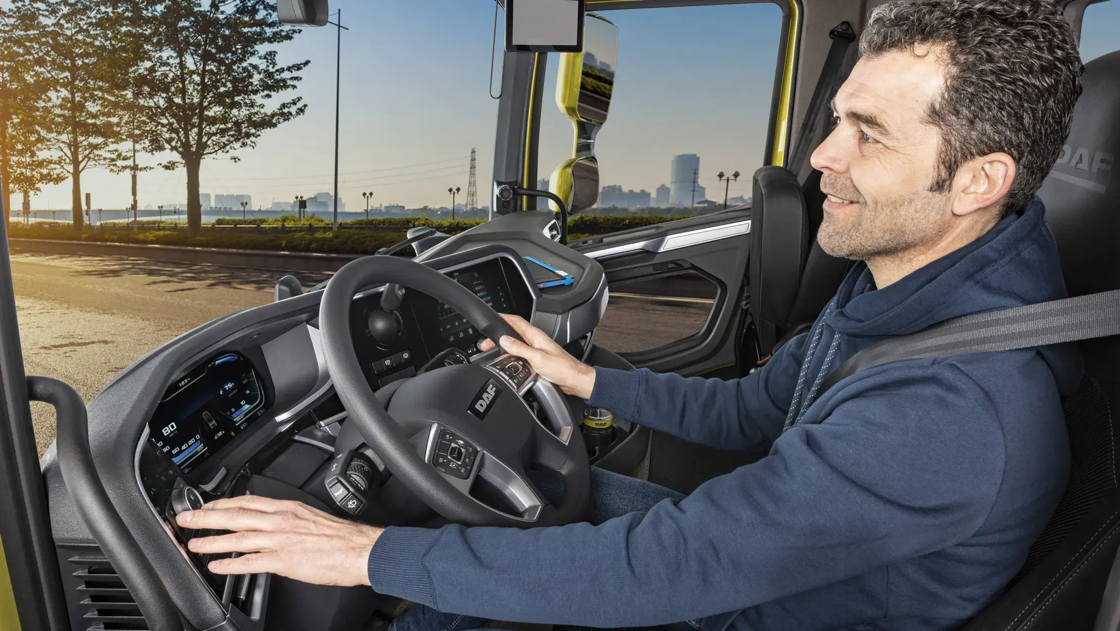 DAF XD Driver Position