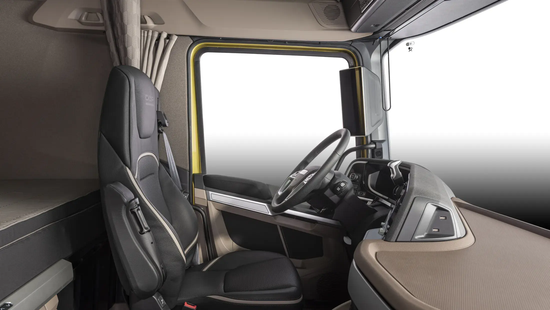 DAF NGD interieur - chauffeursstoel