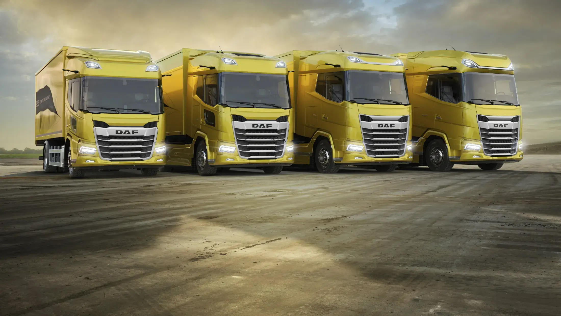 DAF XD Line Up