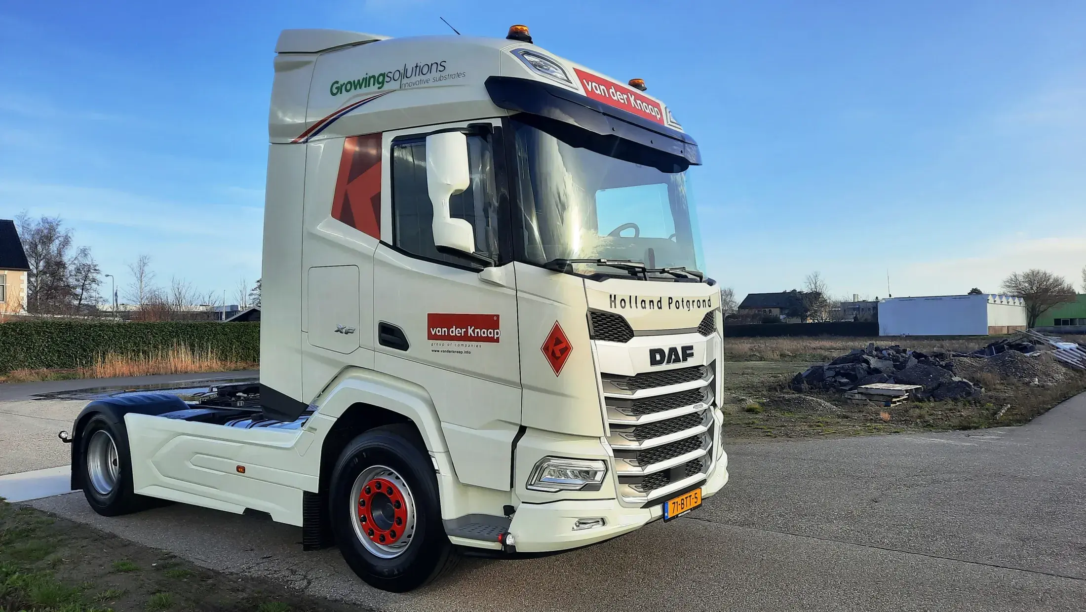 DAF XF 480 FT SHC NGD - VAN DER KNAAP - HOLLAND POTGROND