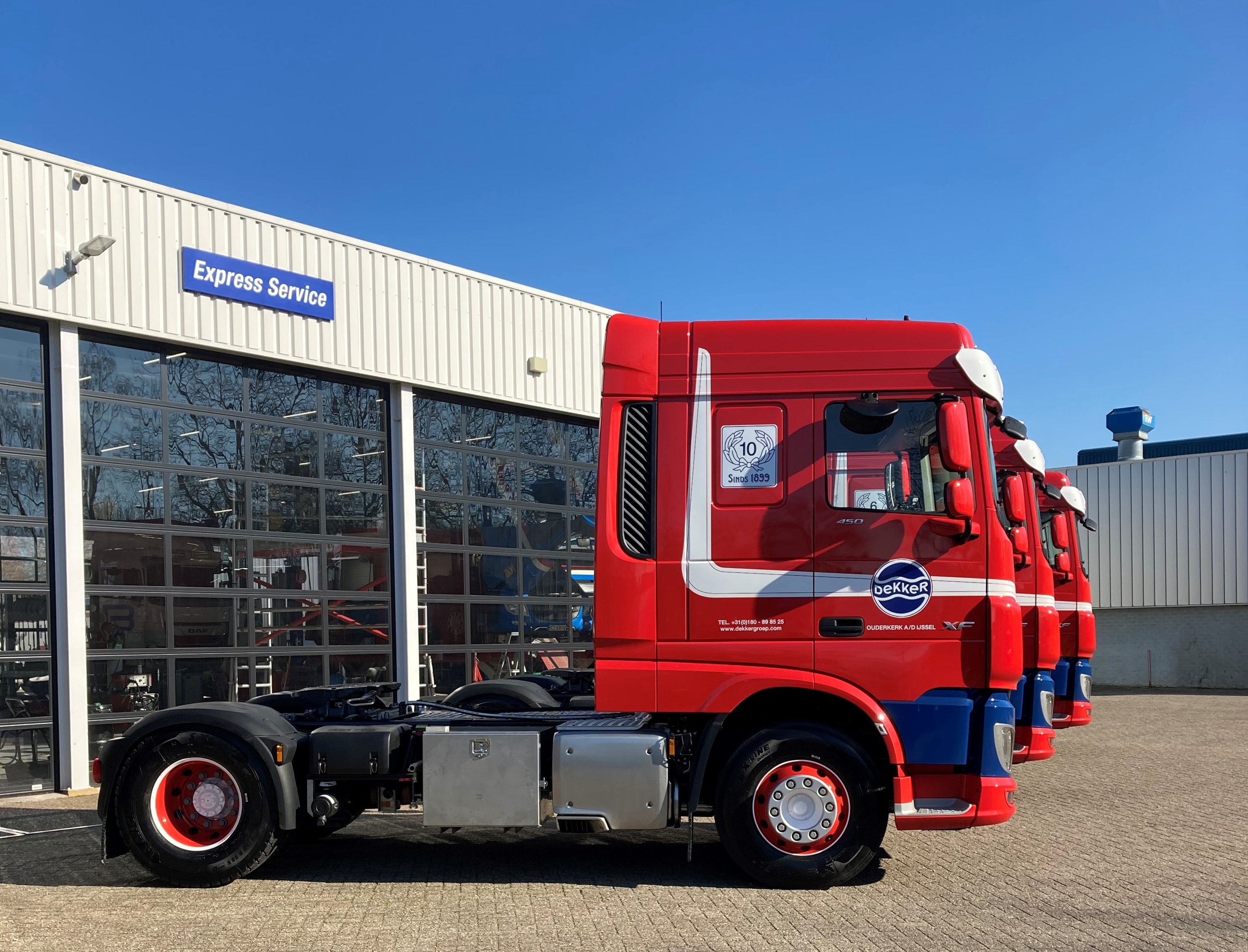 3x XF 450 FT SC - Dekker Transport