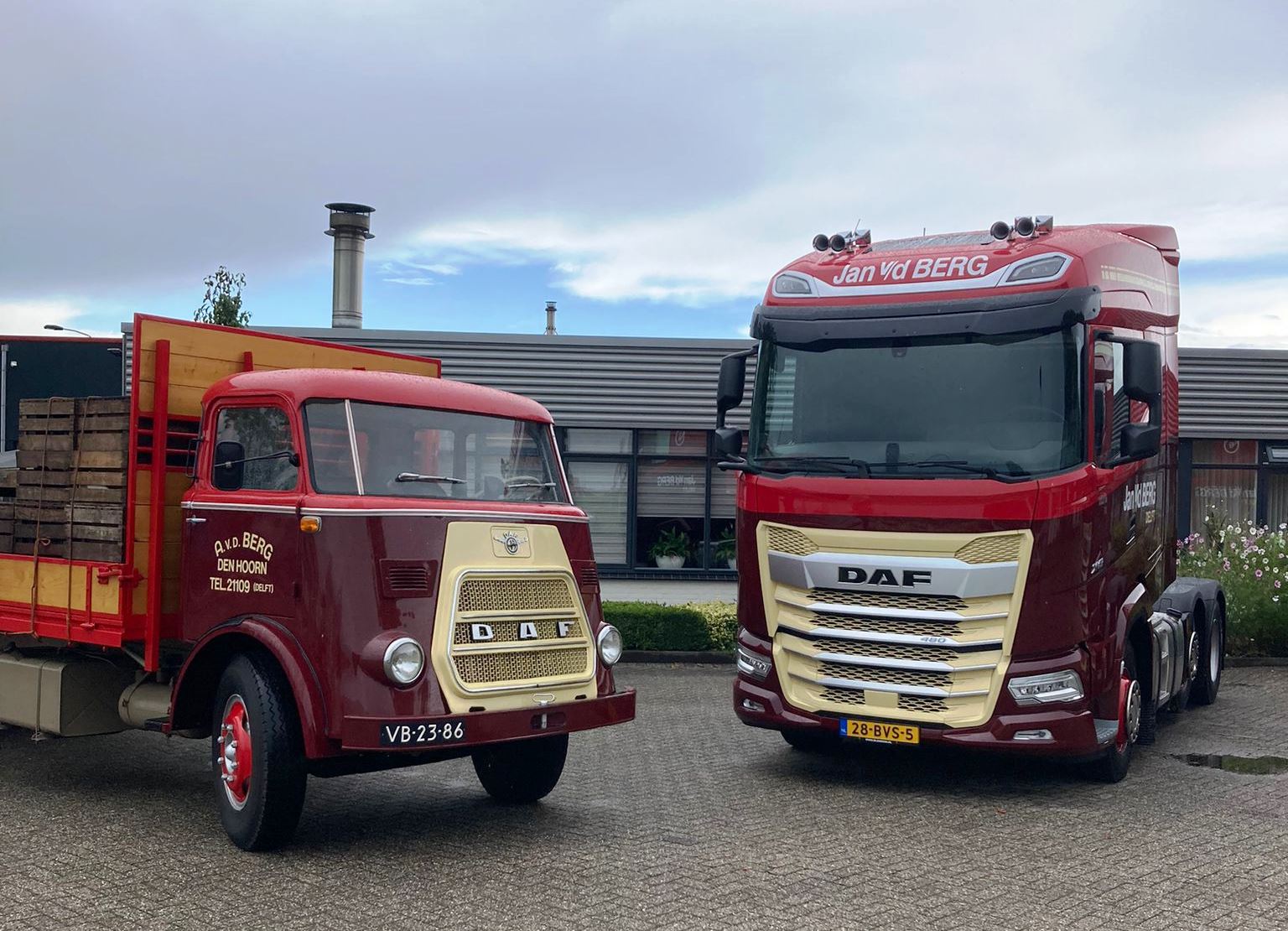 DAF XG 480 FTG NGD - Jan vd Berg Transport Delft