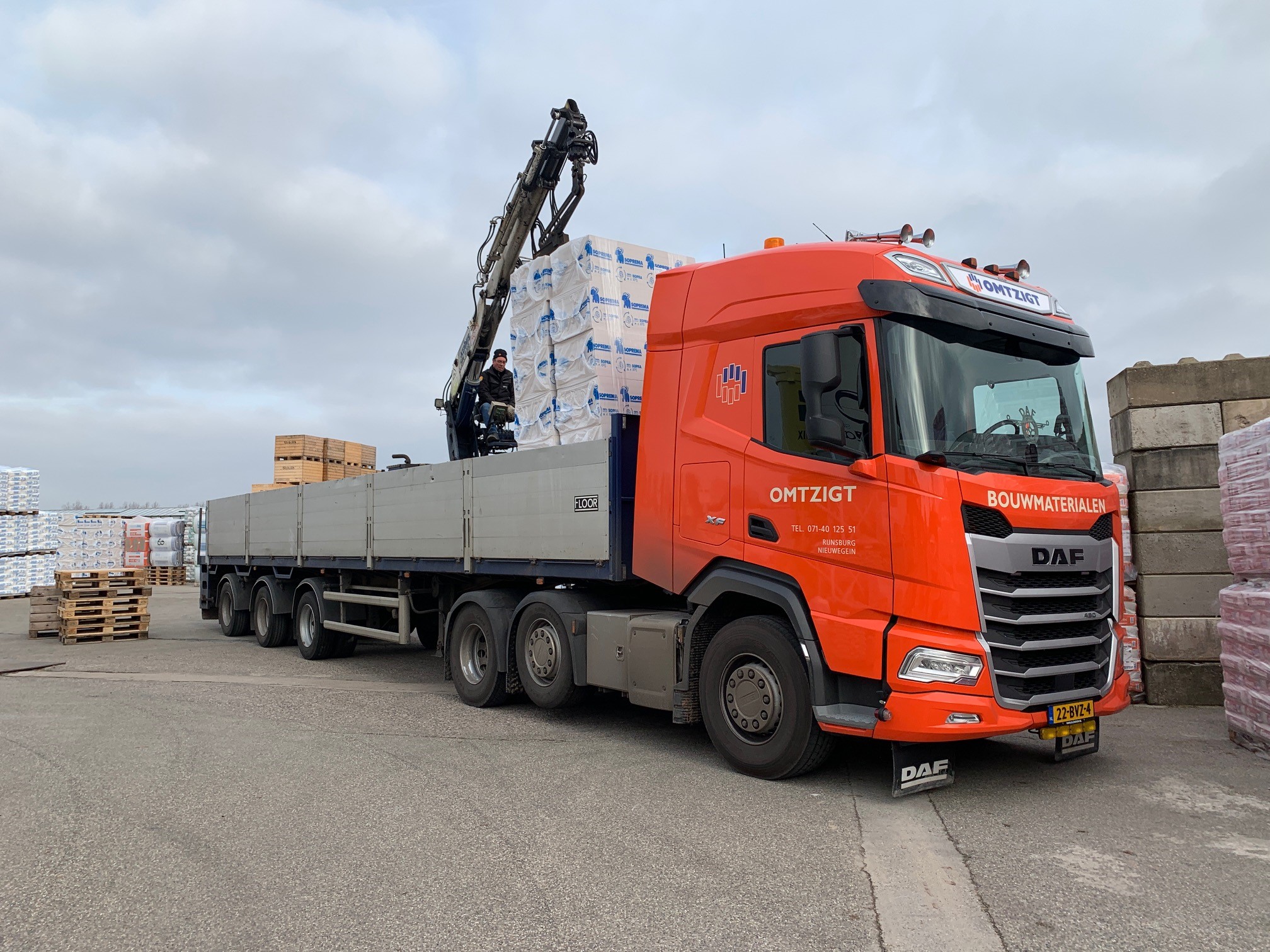 DAF XF 480 FTG - Omtzigt Bouwmaterialen