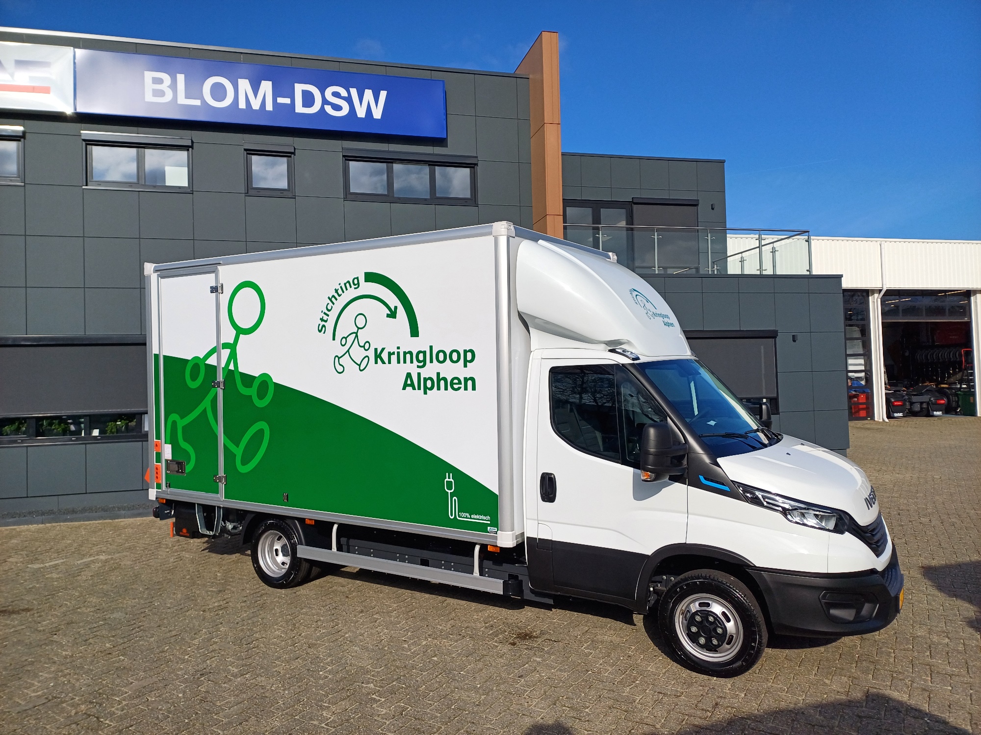 Iveco E-Daily 42C14E CC 74 kWh - Stichitng Kringloop Alphen 