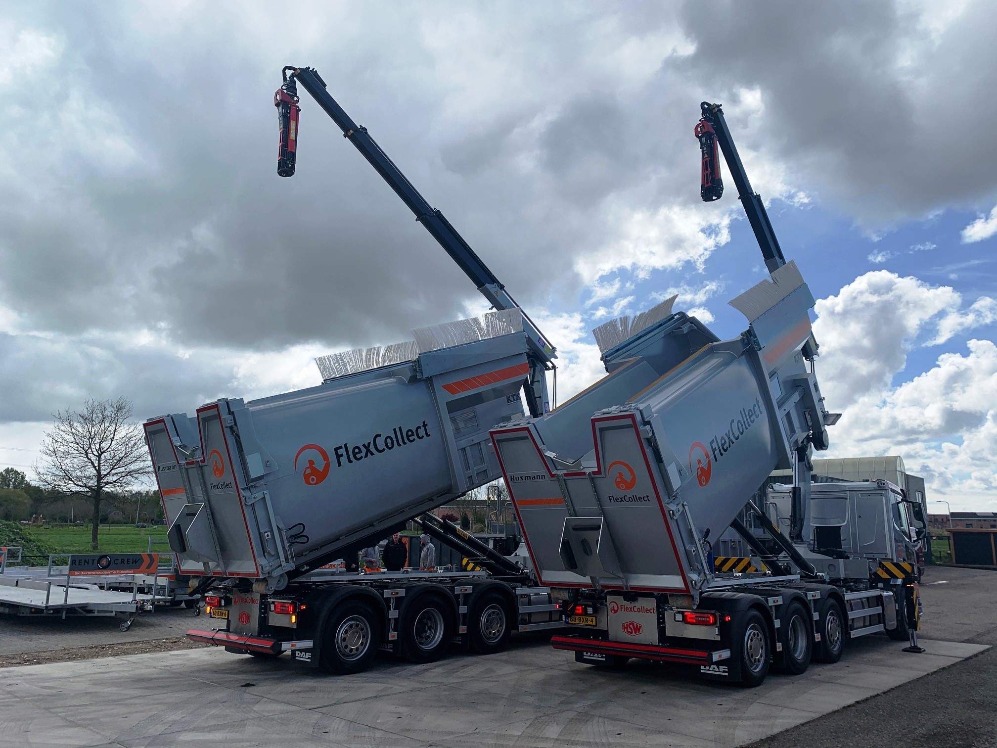 2x DAF XD 450 FAQ NGD DC - Flex Collect 