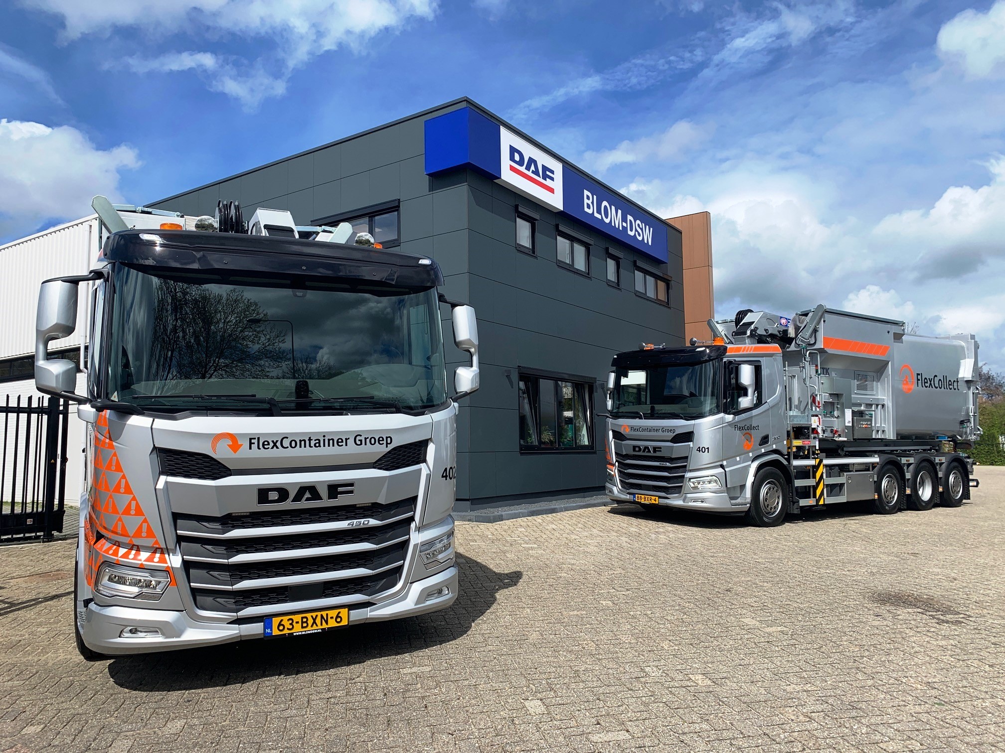 2x DAF XD 450 FAQ NGD DC - Flex Collect 