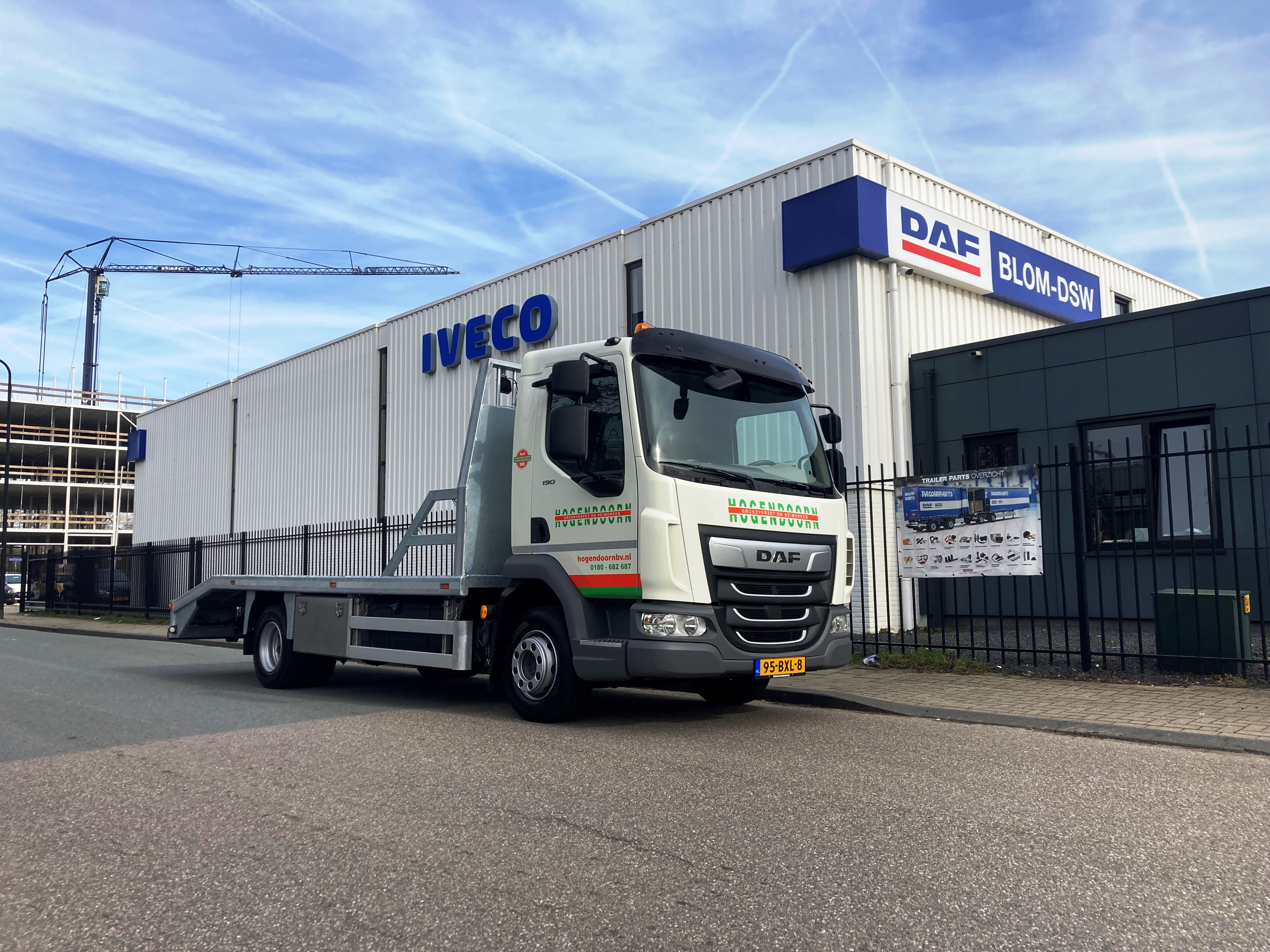 DAF LF 190 FA DC 12T - Hoogendoorn Grondwerk