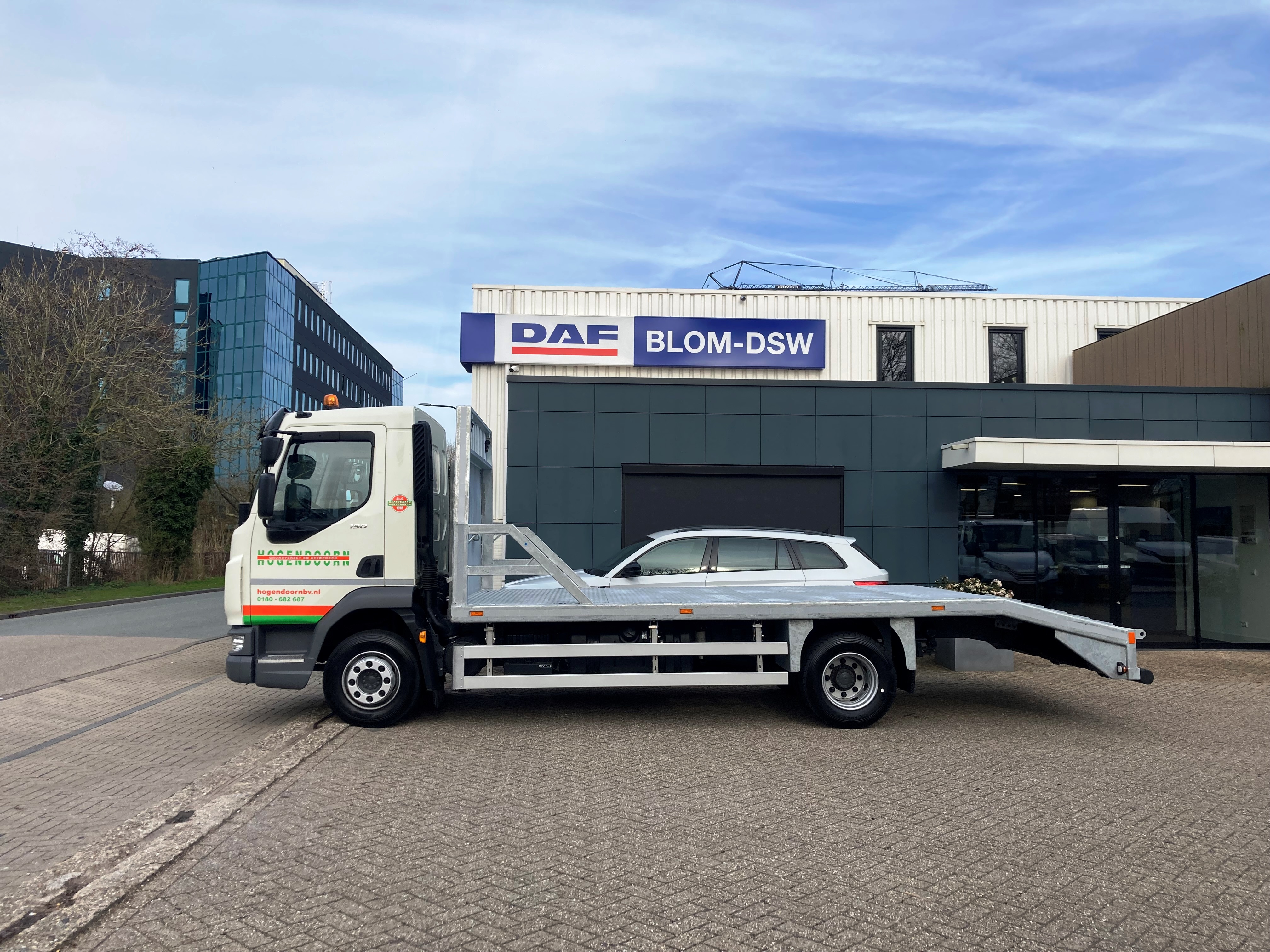 DAF LF 190 FA DC 12T - Hoogendoorn Grondwerk