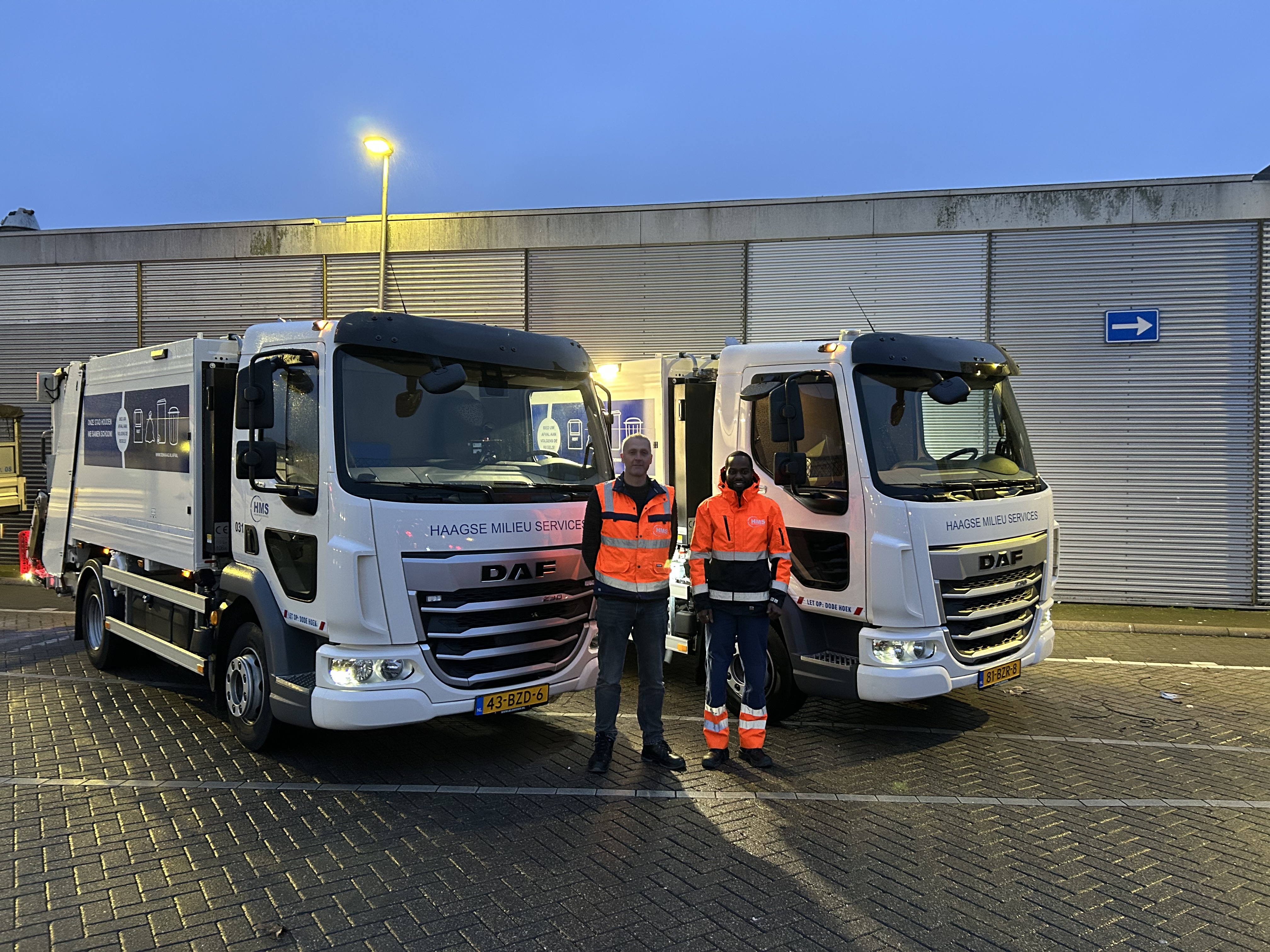 2x DAF XB 230 FA VDC 12T NGD - HMS