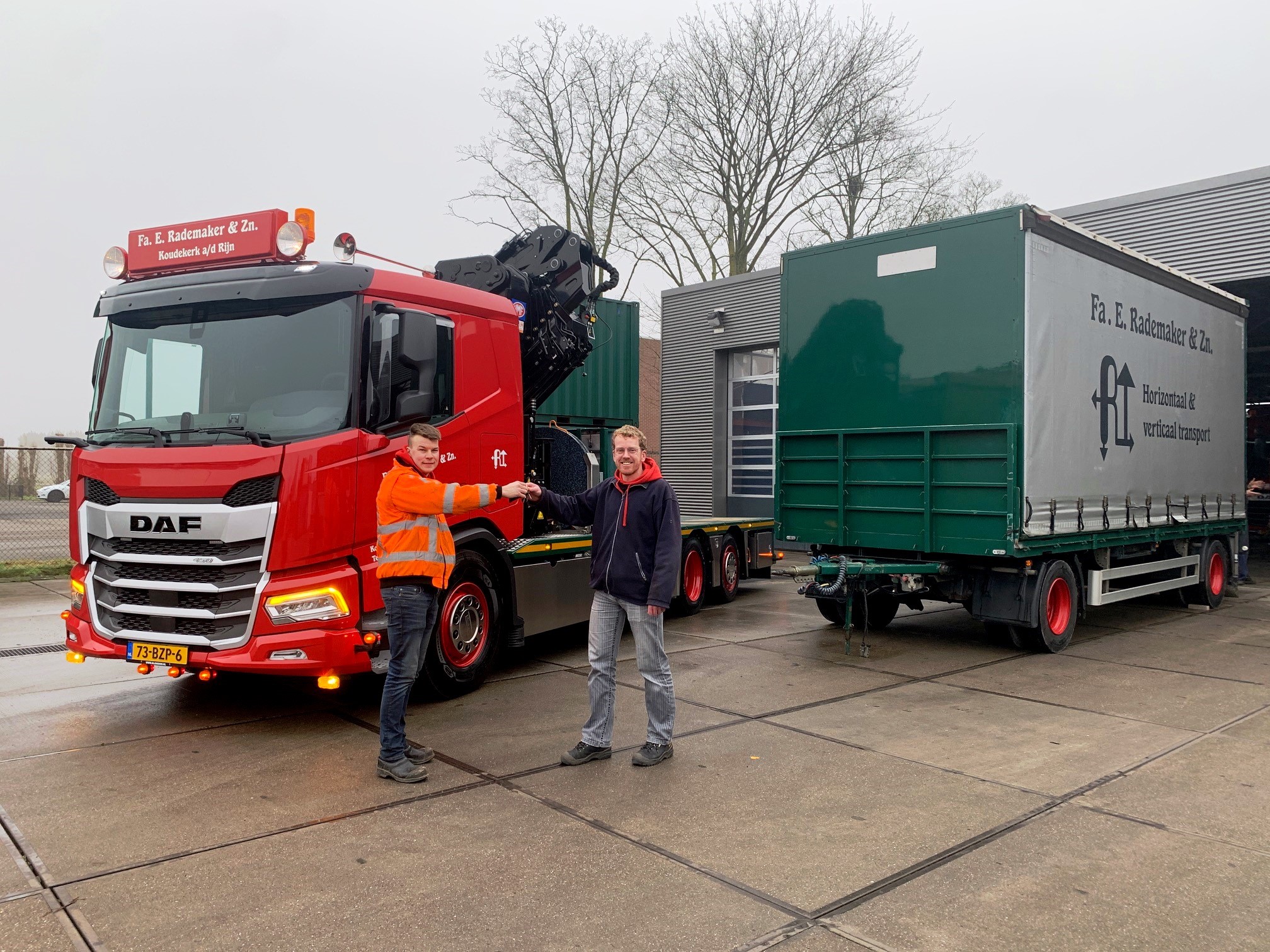 DAF XD 450 FAN DC - Rademaker - Kraanauto