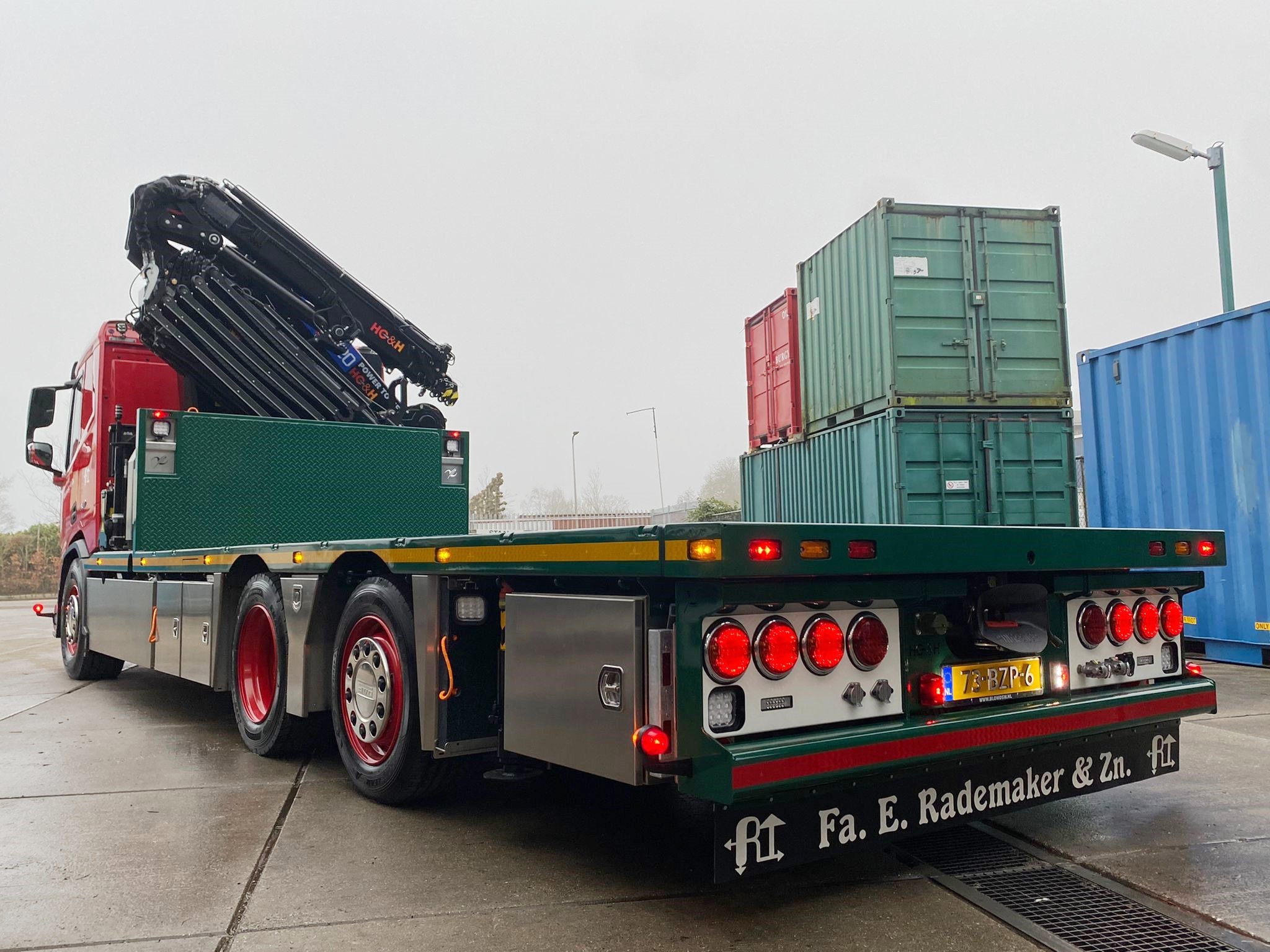 DAF XD 450 FAN DC - Rademaker - Kraanauto