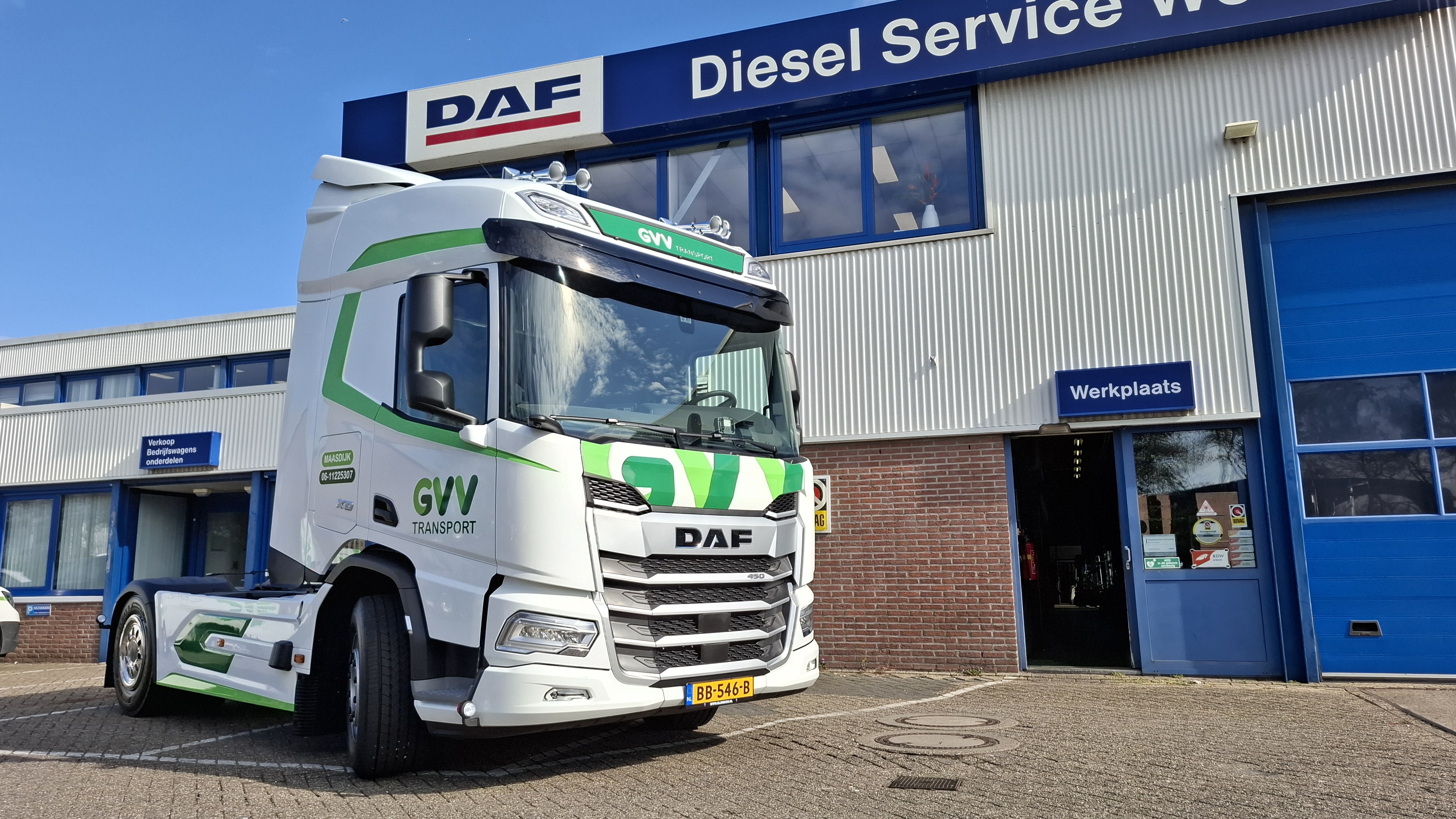 DAF XD 450 FT SHC - Gabriel van Vliet Transport