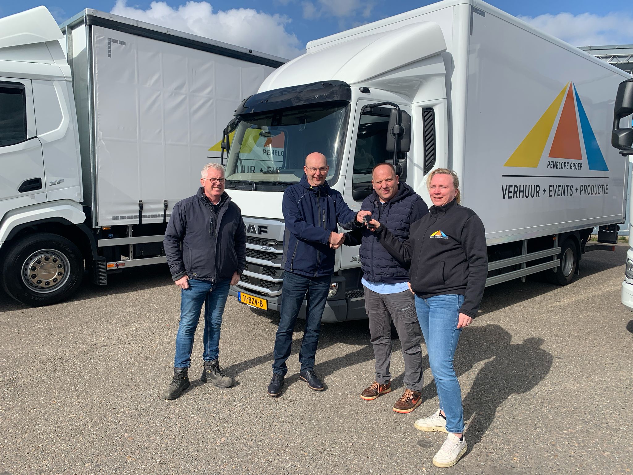 Penelope - 2x DAF XF 450 FAN DC NGD + XB 230 FA DC 12T NGD