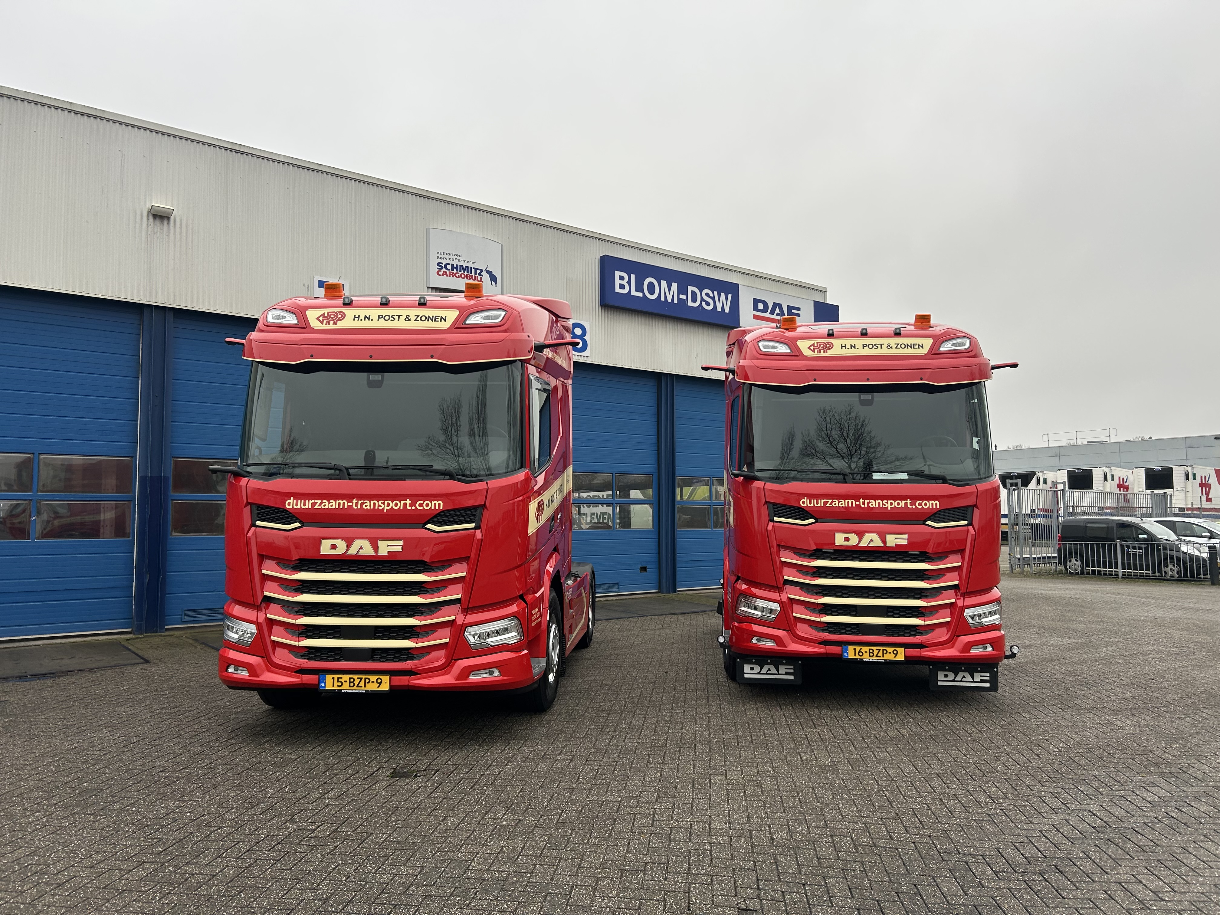 2x DAF XF 480 FT NGD - HN POST EN ZN BV