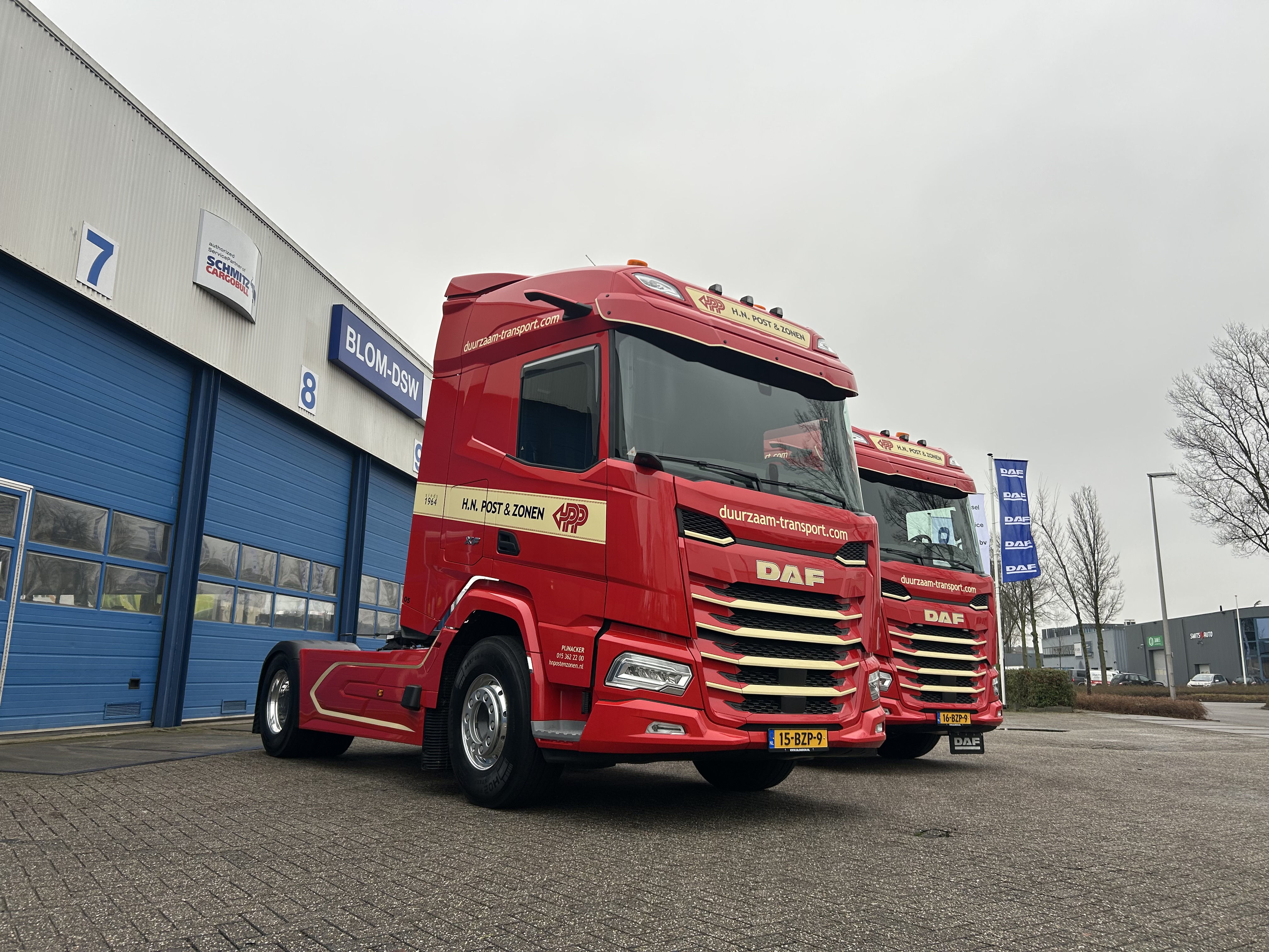 2x DAF XF 480 FT NGD - HN POST EN ZN BV