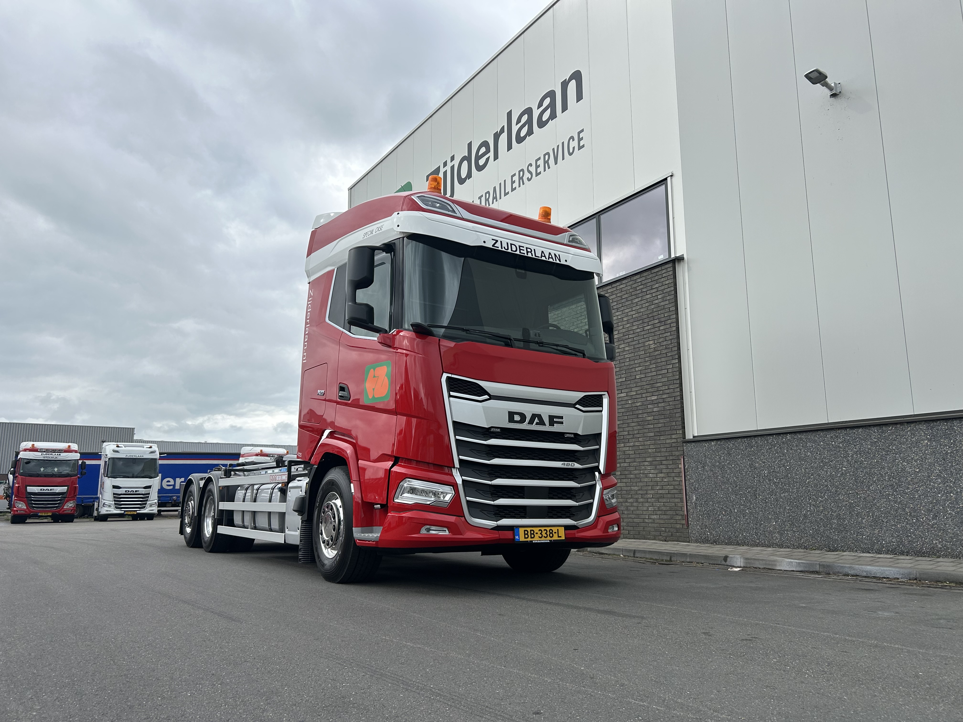 DAF XG 480 FAN Haakarm - Zijderlaan Stolwijk