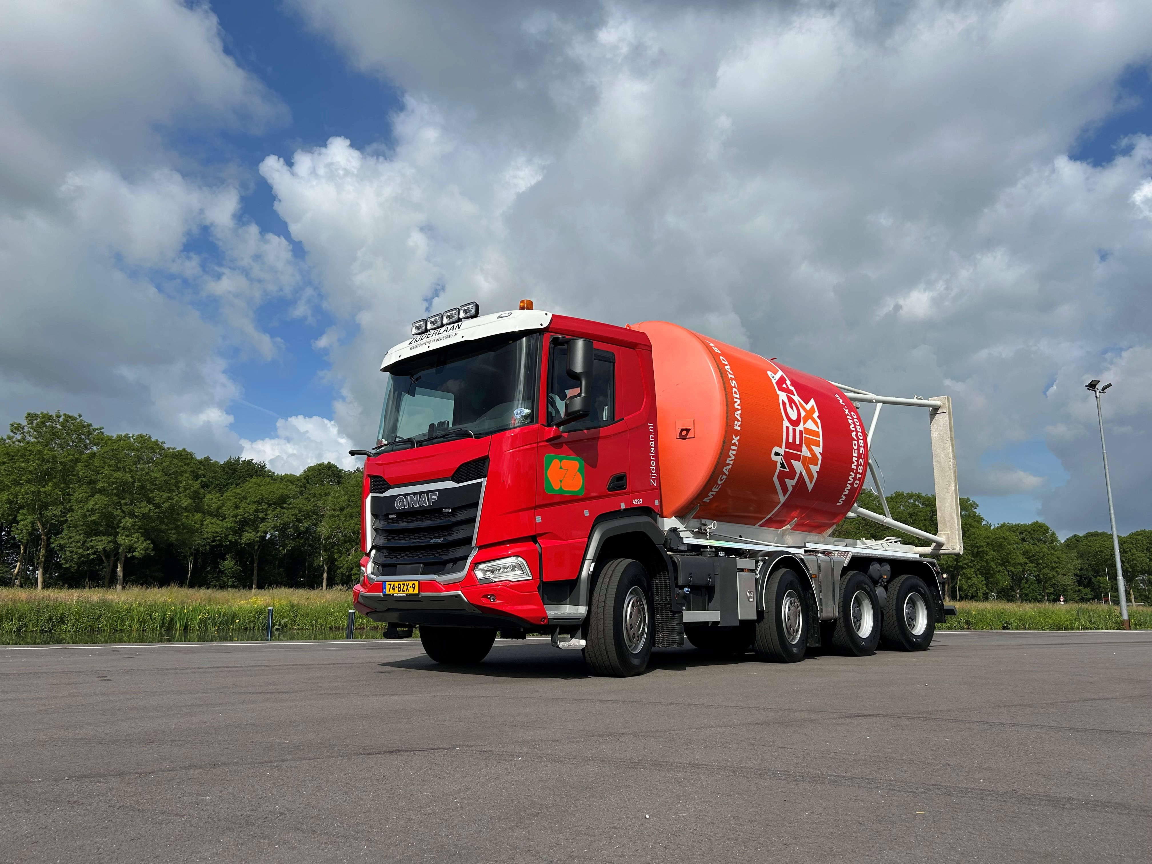 DAF XFC 480 FAD DC - Ginaf widespread - Zijderlaan Stolwijk