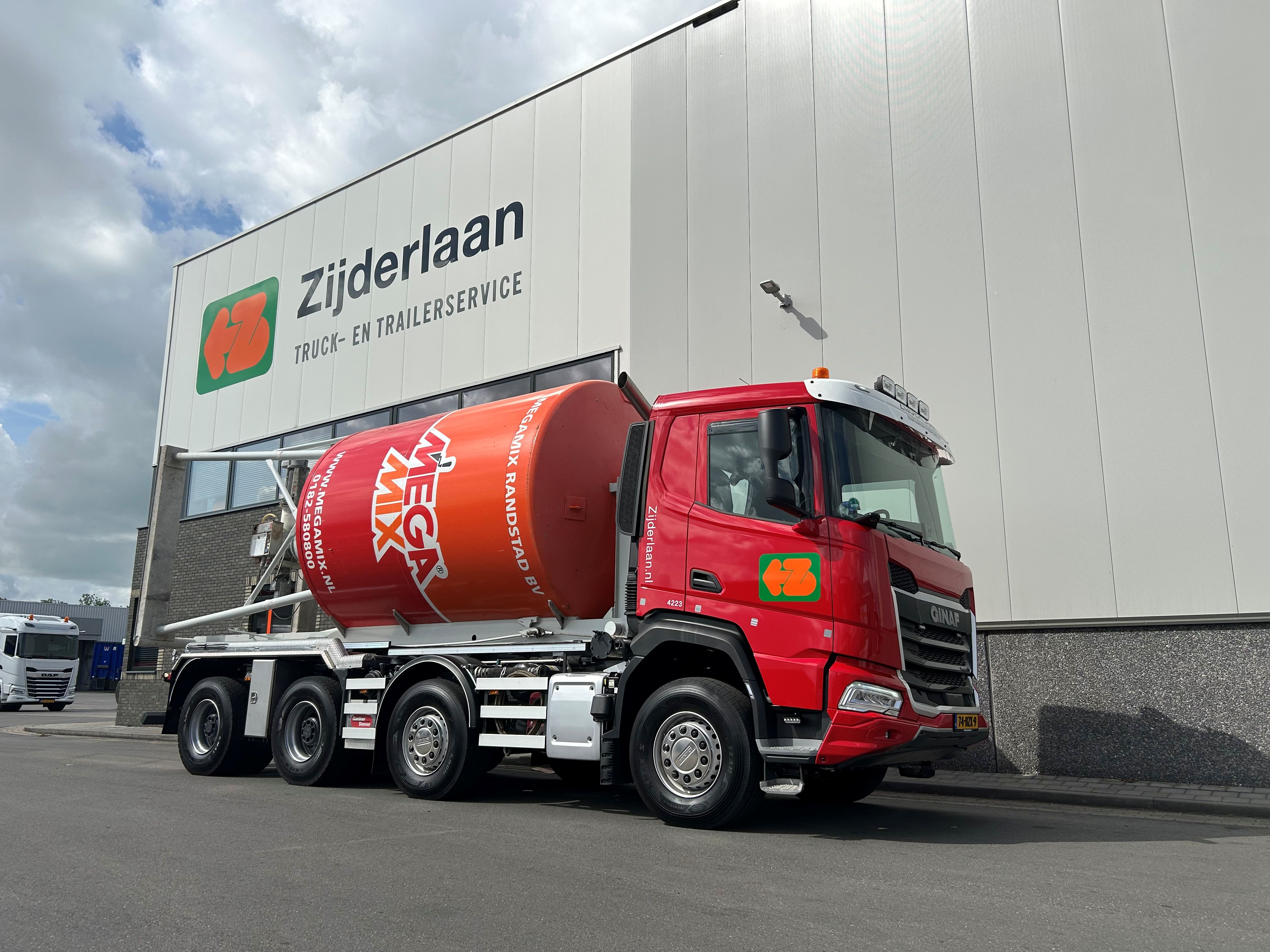 DAF XFC 480 FAD DC - Ginaf widespread - Zijderlaan Stolwijk