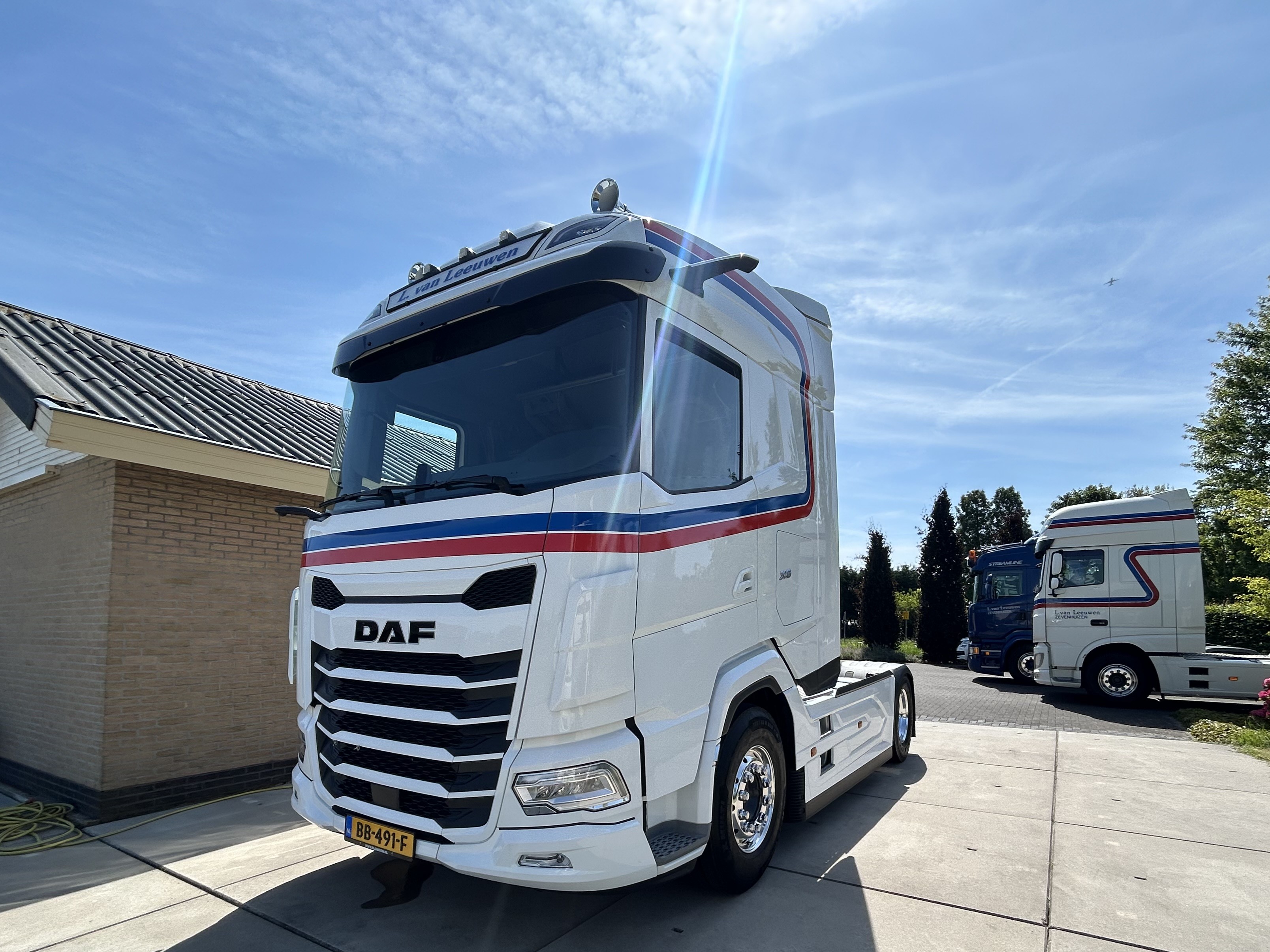 Transportbedrijf L. van Leeuwen Zevenhuizen BV -  DAF XG 480 FT NGD