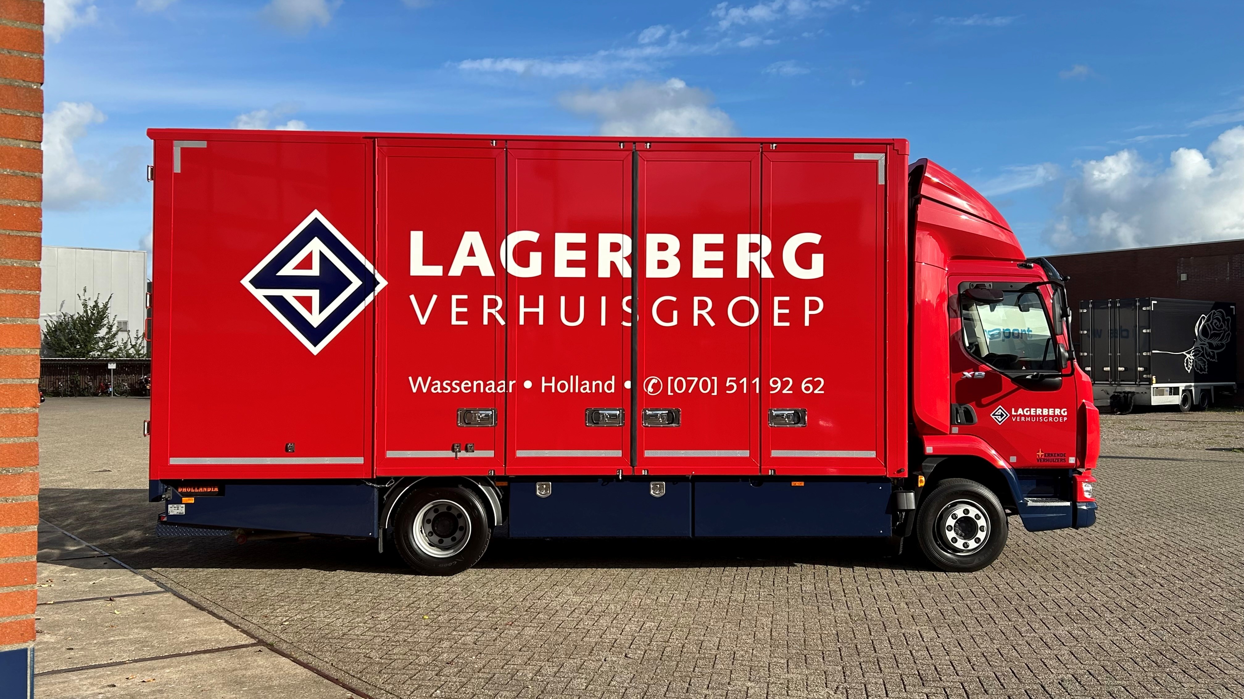 DAF XB 210 FA DC 12T NGD - Lagerberg Verhuisgroep