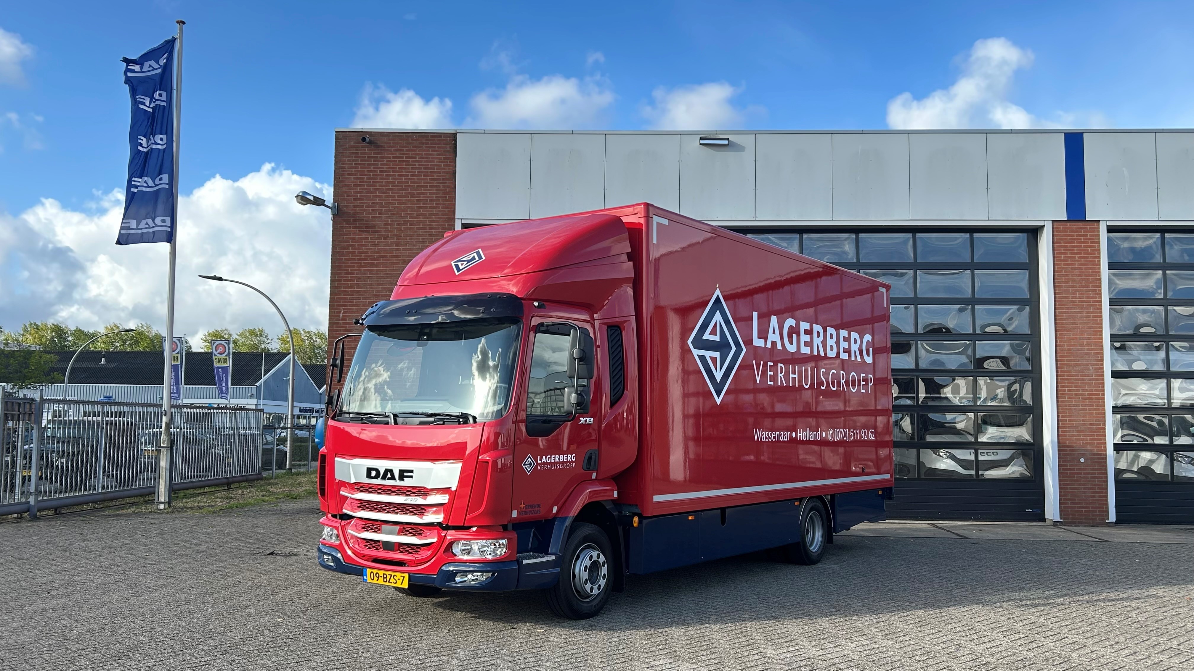 DAF XB 210 FA DC 12T NGD - Lagerberg Verhuisgroep
