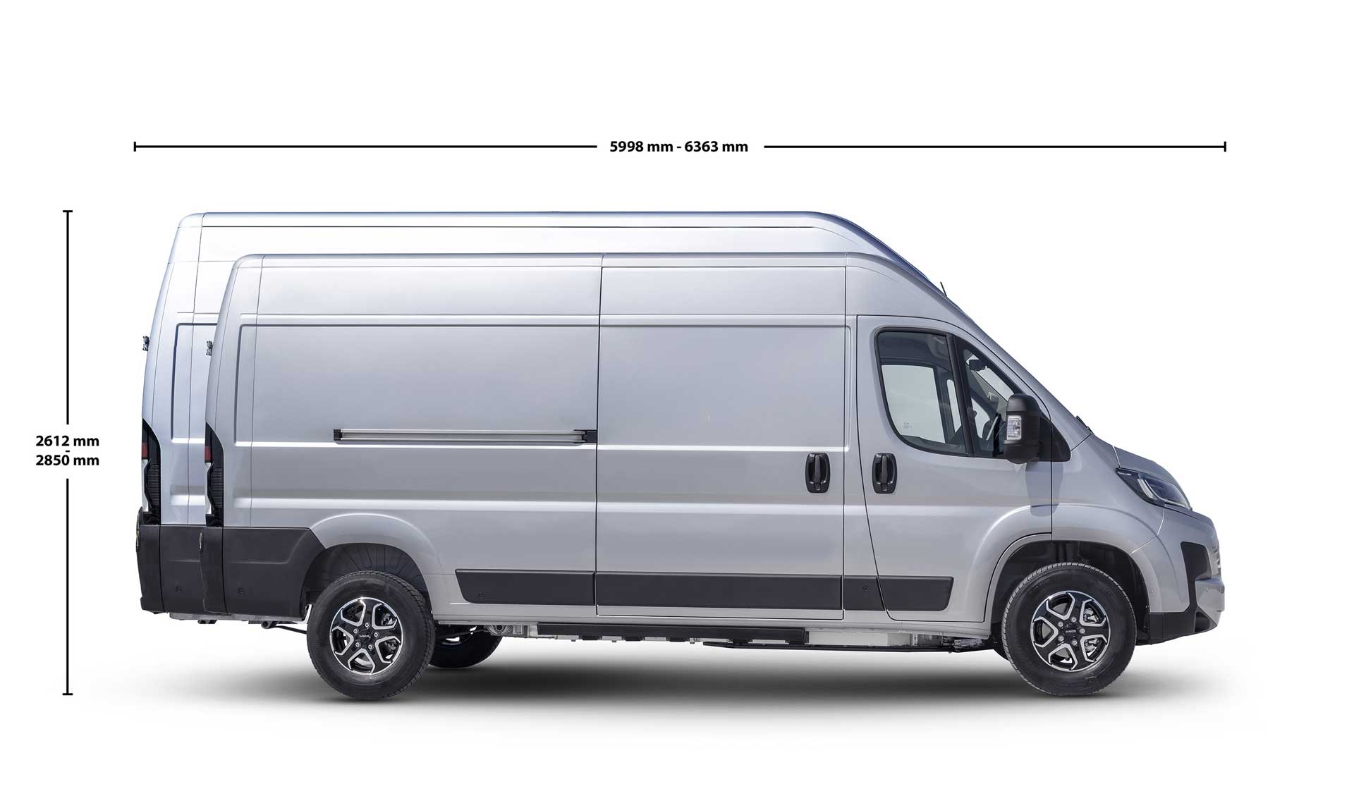 Iveco eSuperJolly dimentions