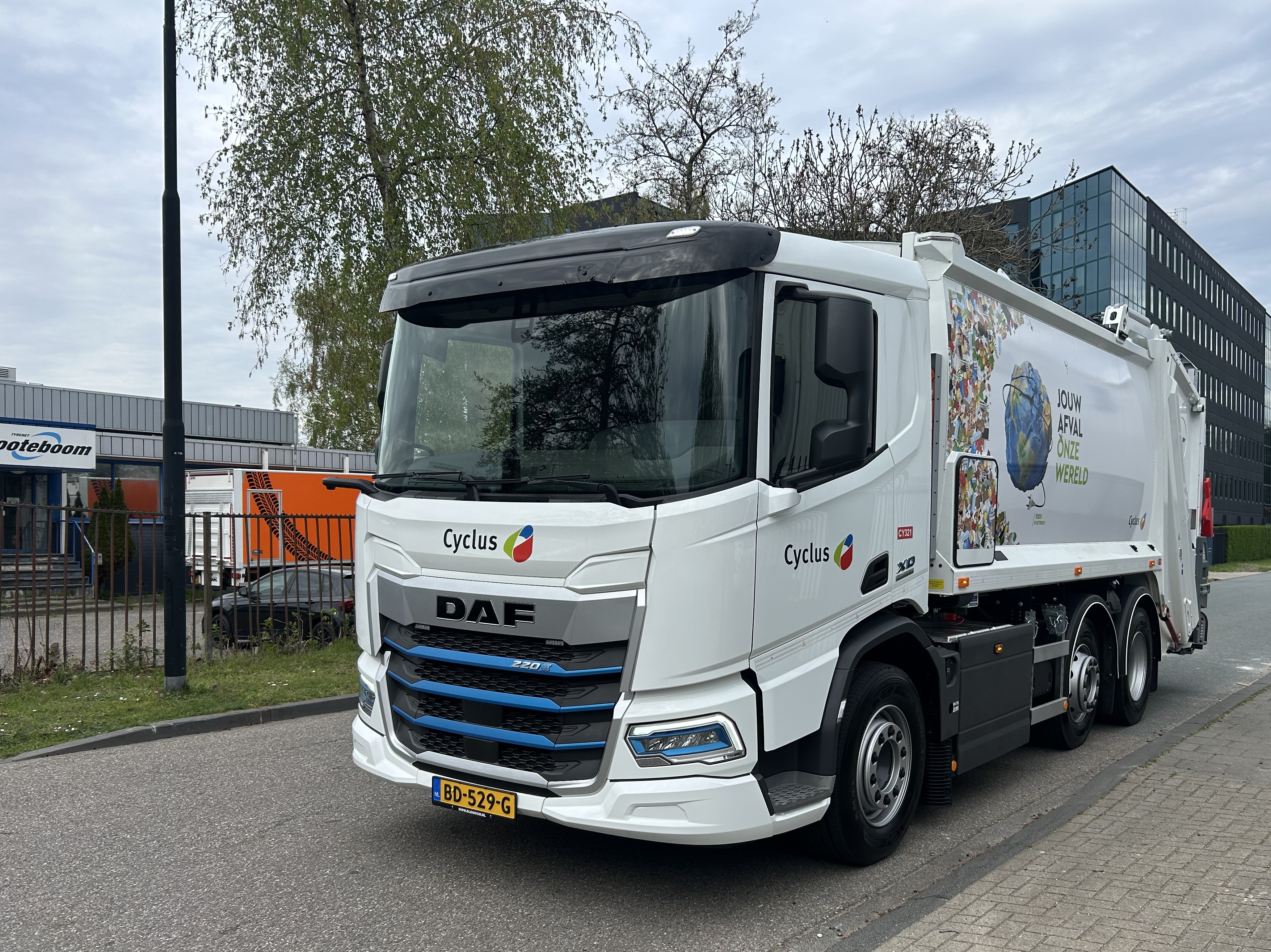 DAF XD 220E FAG DC BEV - Cyclus