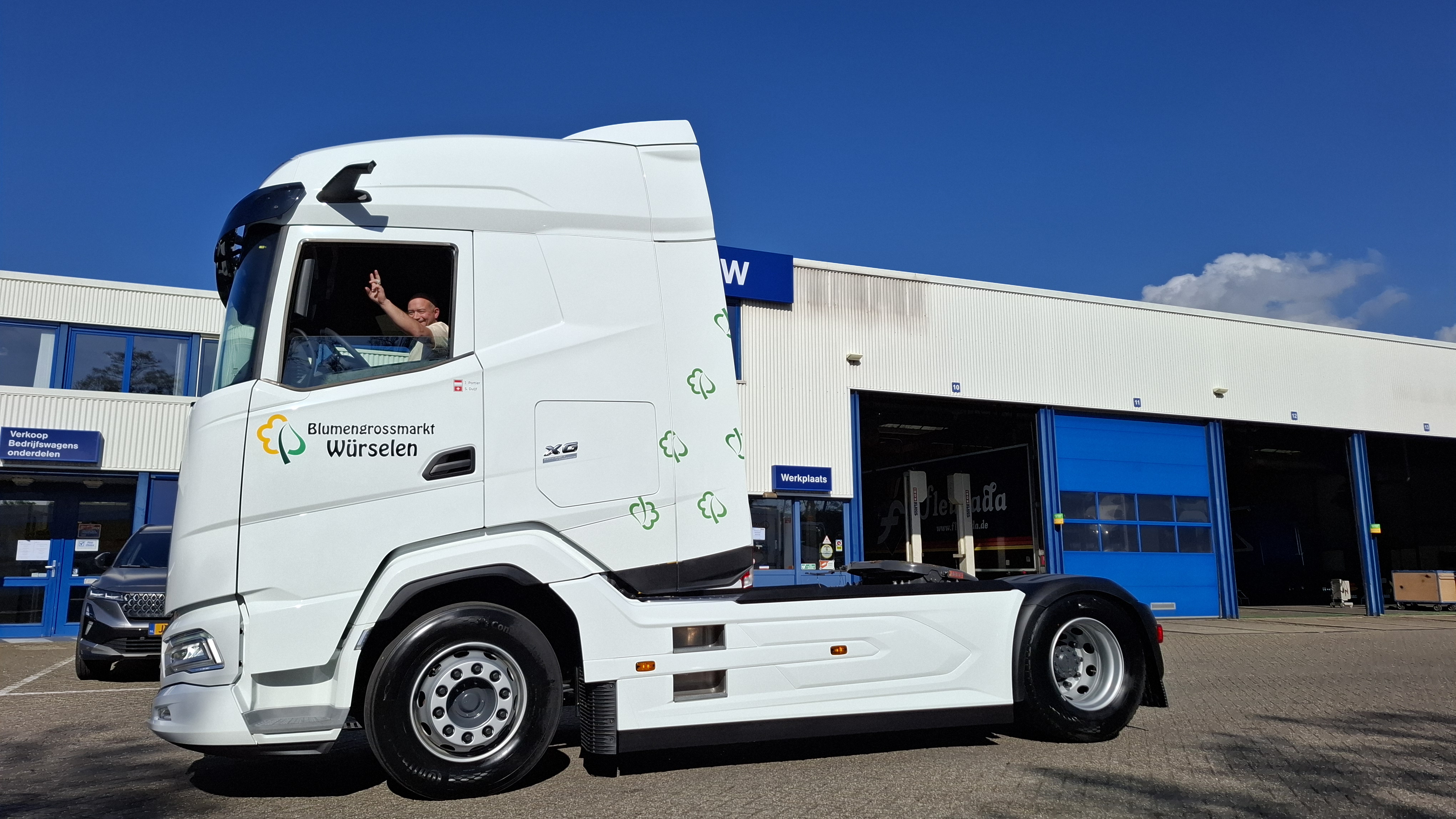 DAF XG 480 FT NGD - Dave van der Meer Bloemenexport