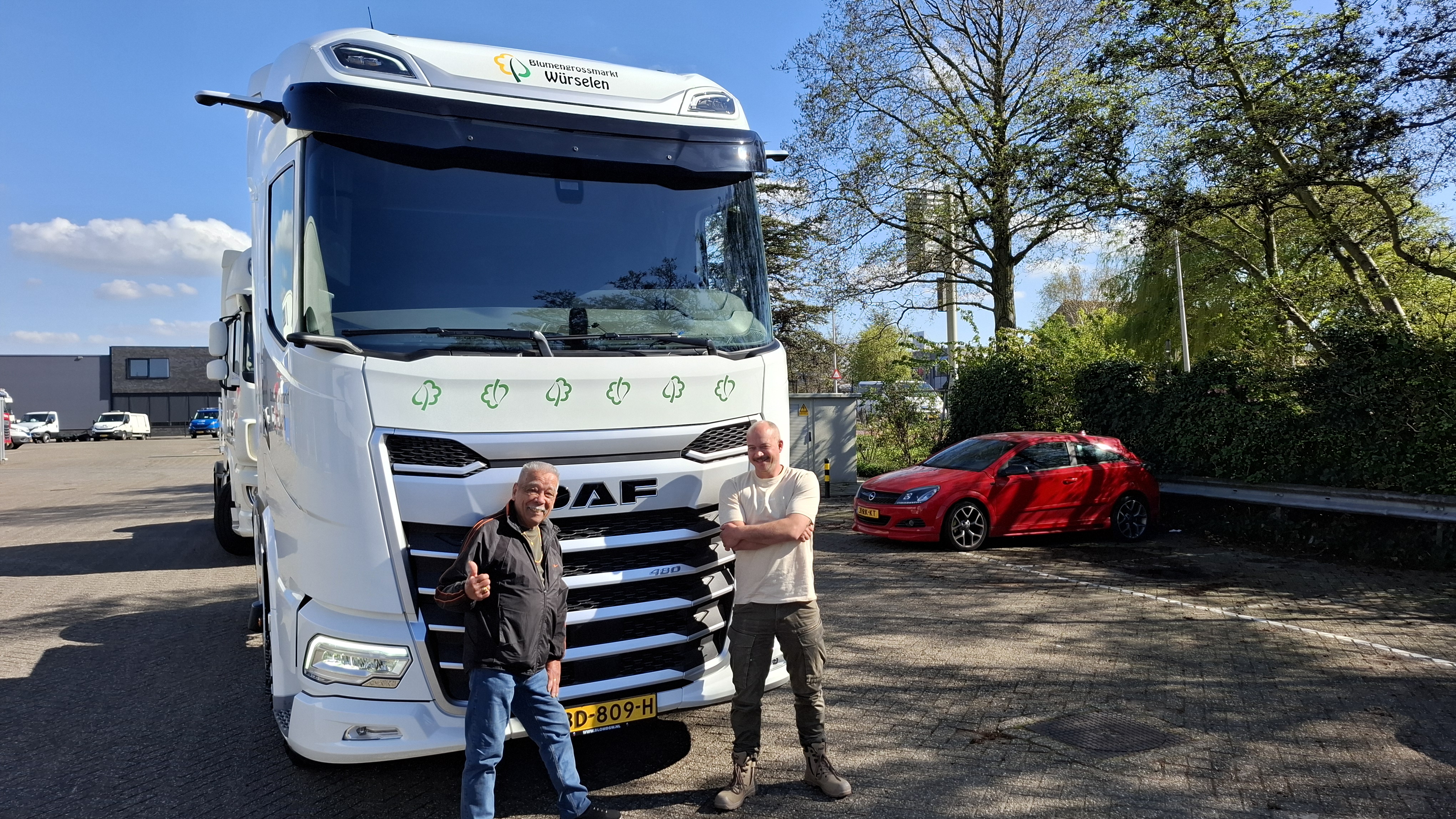 DAF XG 480 FT NGD - Dave van der Meer Bloemenexport