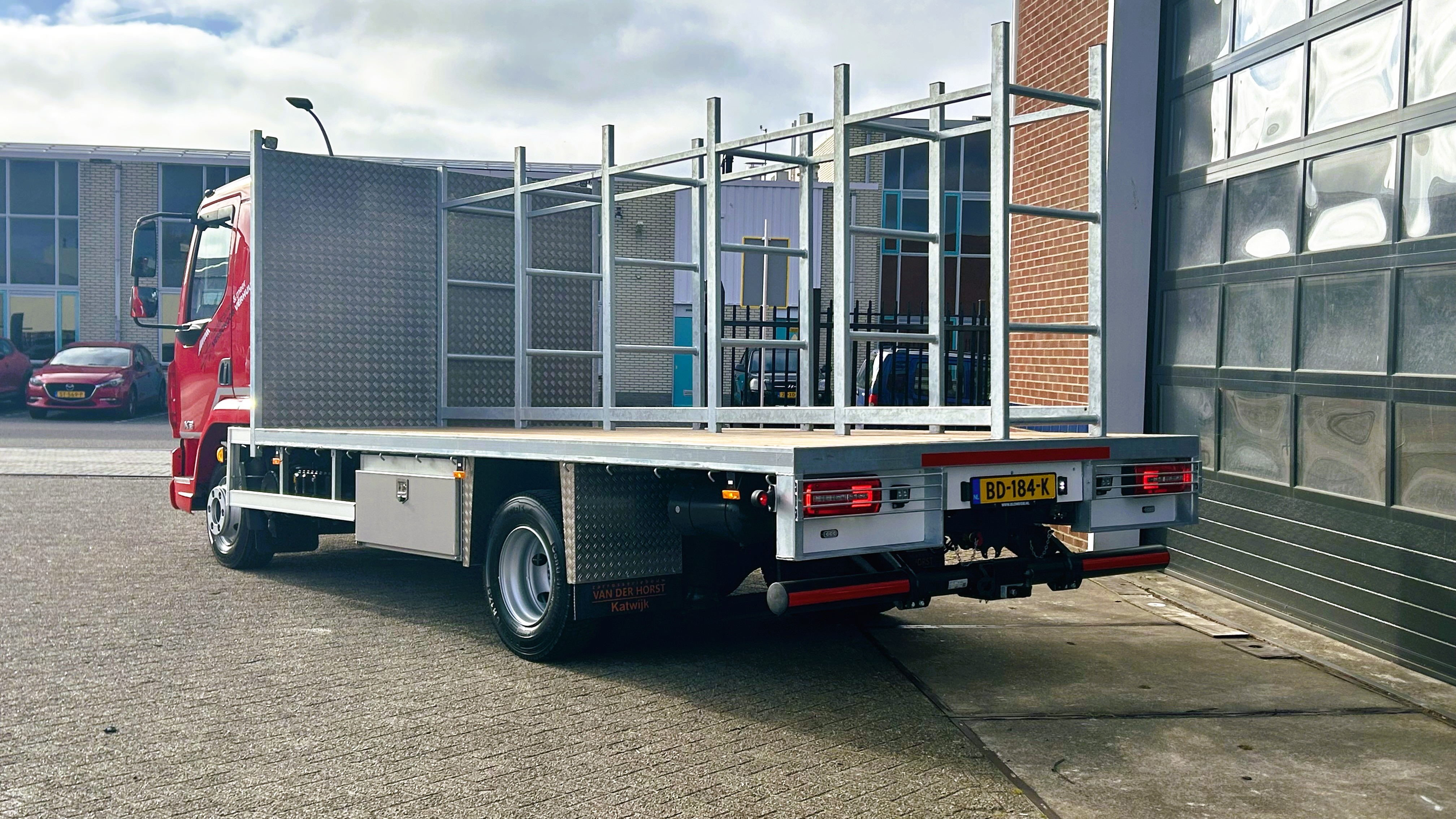 marktkramenverhuurbedrijf verschoor - DAF XB 230 FA DC 12T