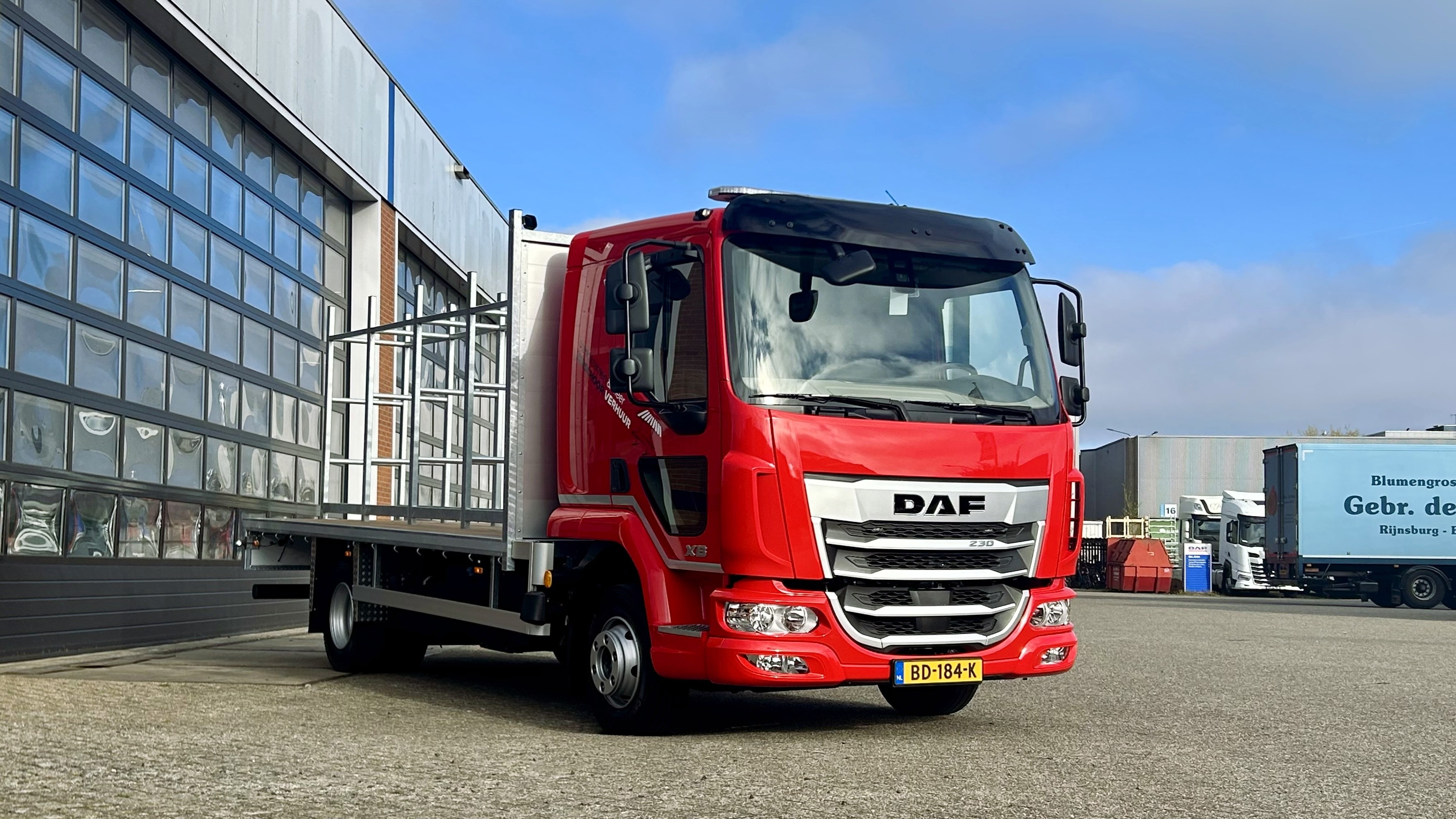 marktkramenverhuurbedrijf verschoor - DAF XB 230 FA DC 12T