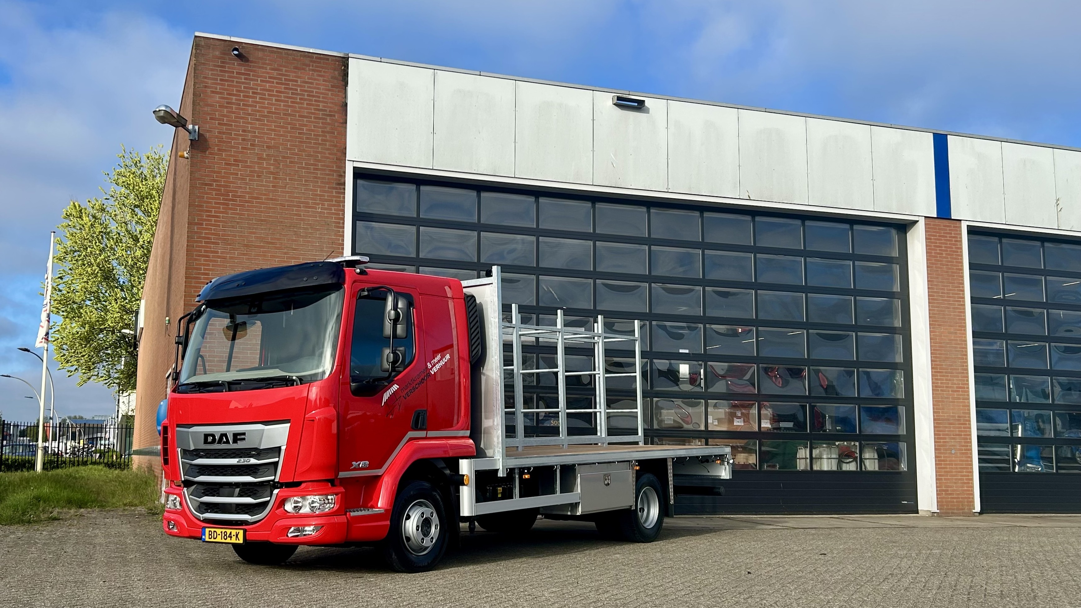 marktkramenverhuurbedrijf verschoor - DAF XB 230 FA DC 12T