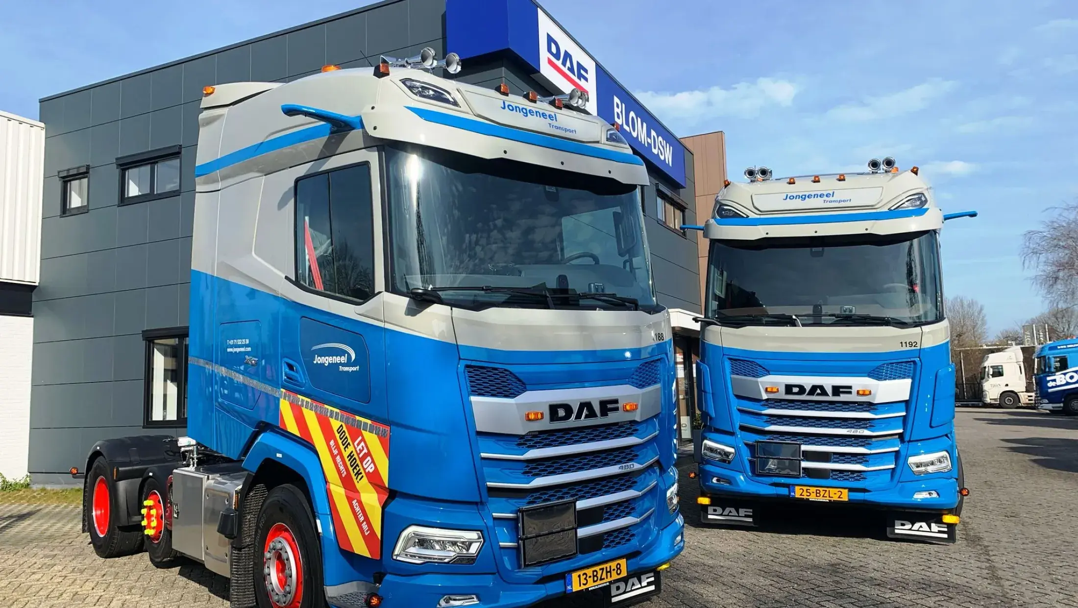 DAF XG+ 480 FT en XG 480 FTP - Jongeneel Transport BV