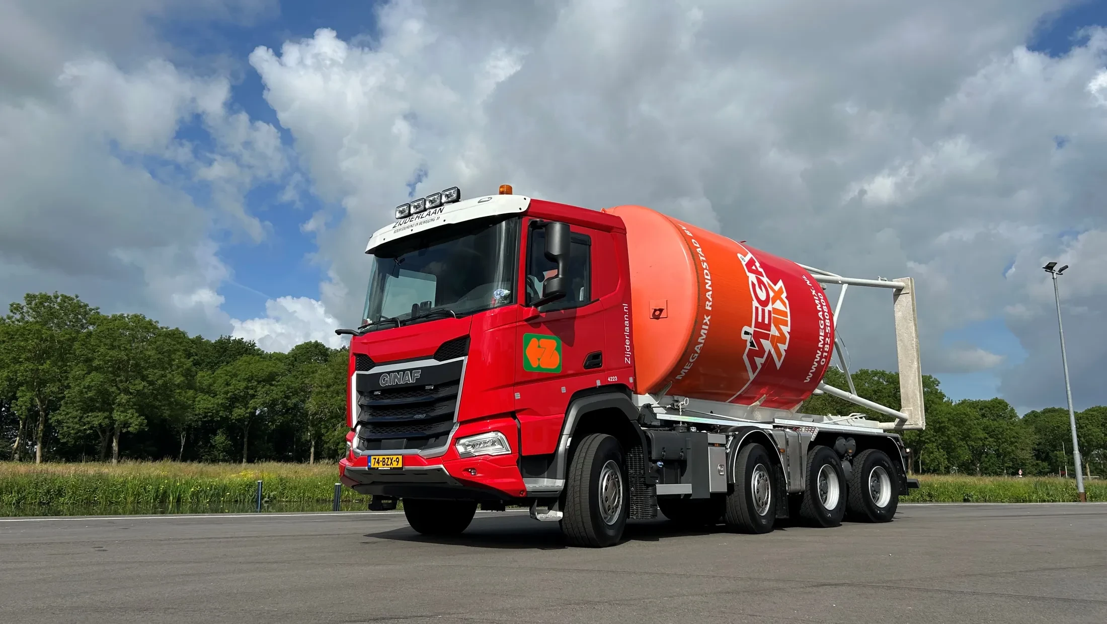 DAF XFC 480 FAD DC - Ginaf widespread - Zijderlaan Stolwijk