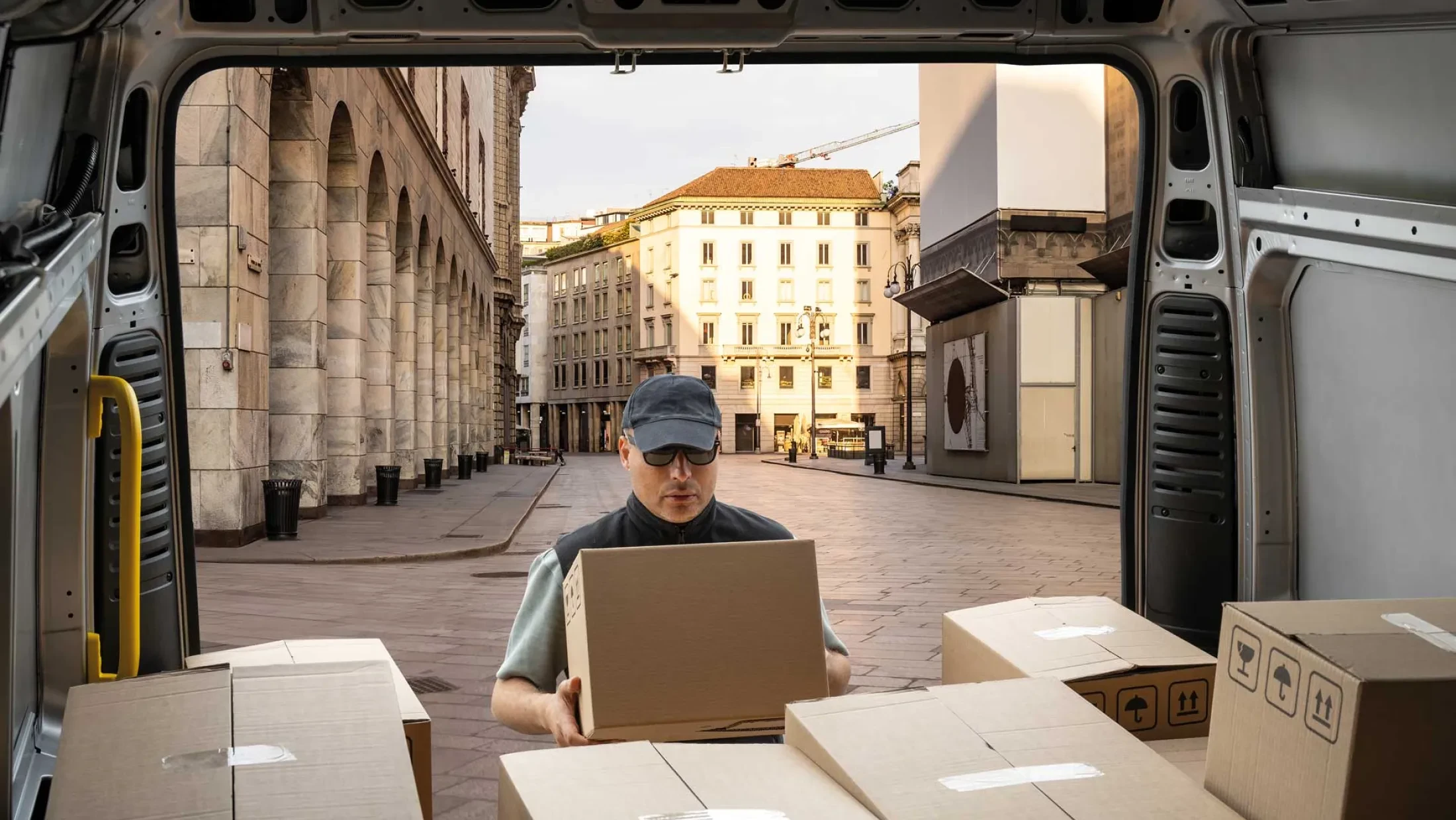 Iveco eSuperJolly laadruimte