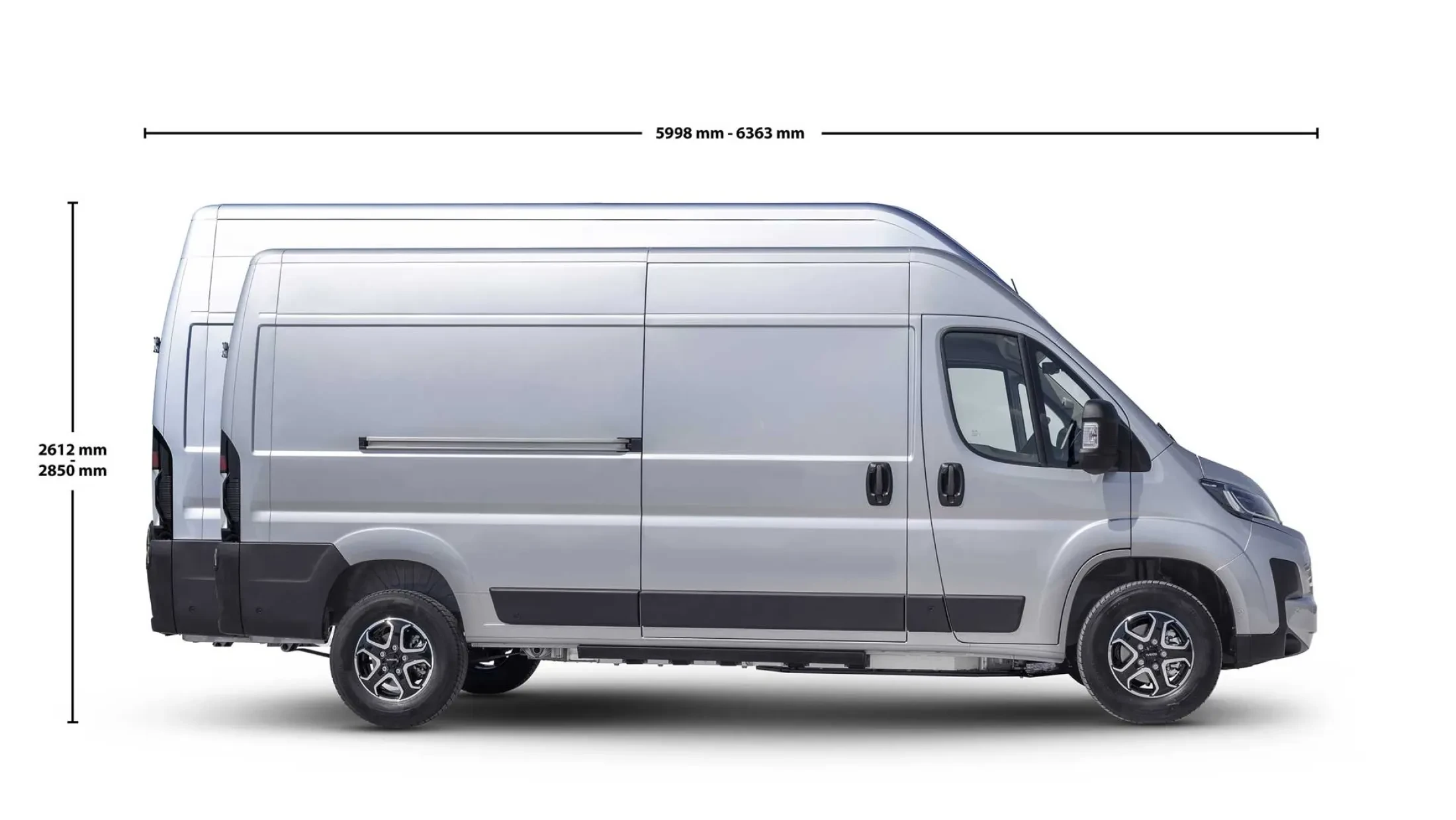 Iveco eSuperJolly dimentions