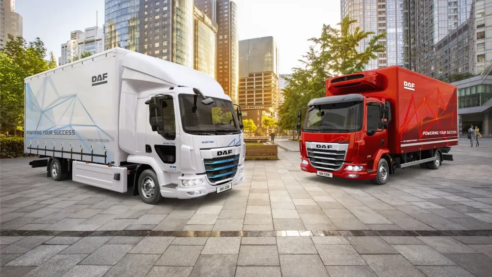 DAF XB Electric and Diesel FA MY25
