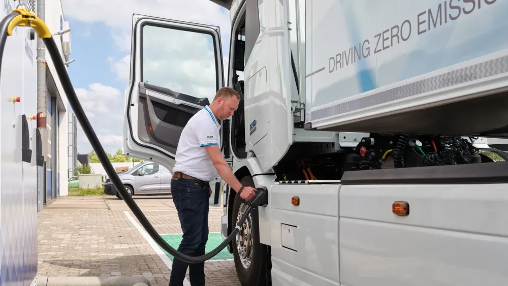 Charging DAF Electric