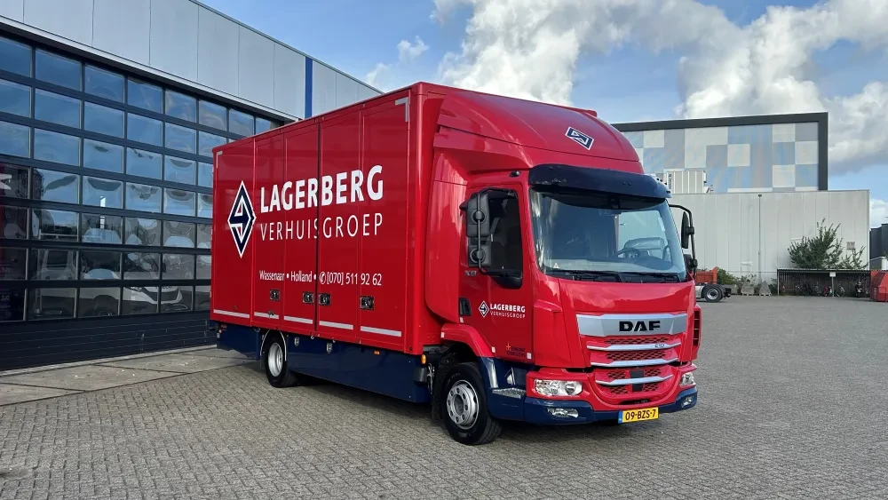DAF XB 210 FA DC 12T NGD - Lagerberg Verhuisgroep