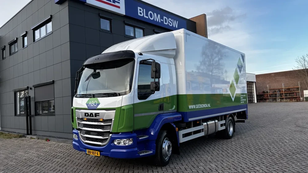 DAF XB 210 FA DC 14T - Geosonda