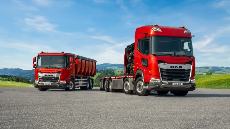 DAF MY25 XD FAN Haakarm + XF FAX Kraan